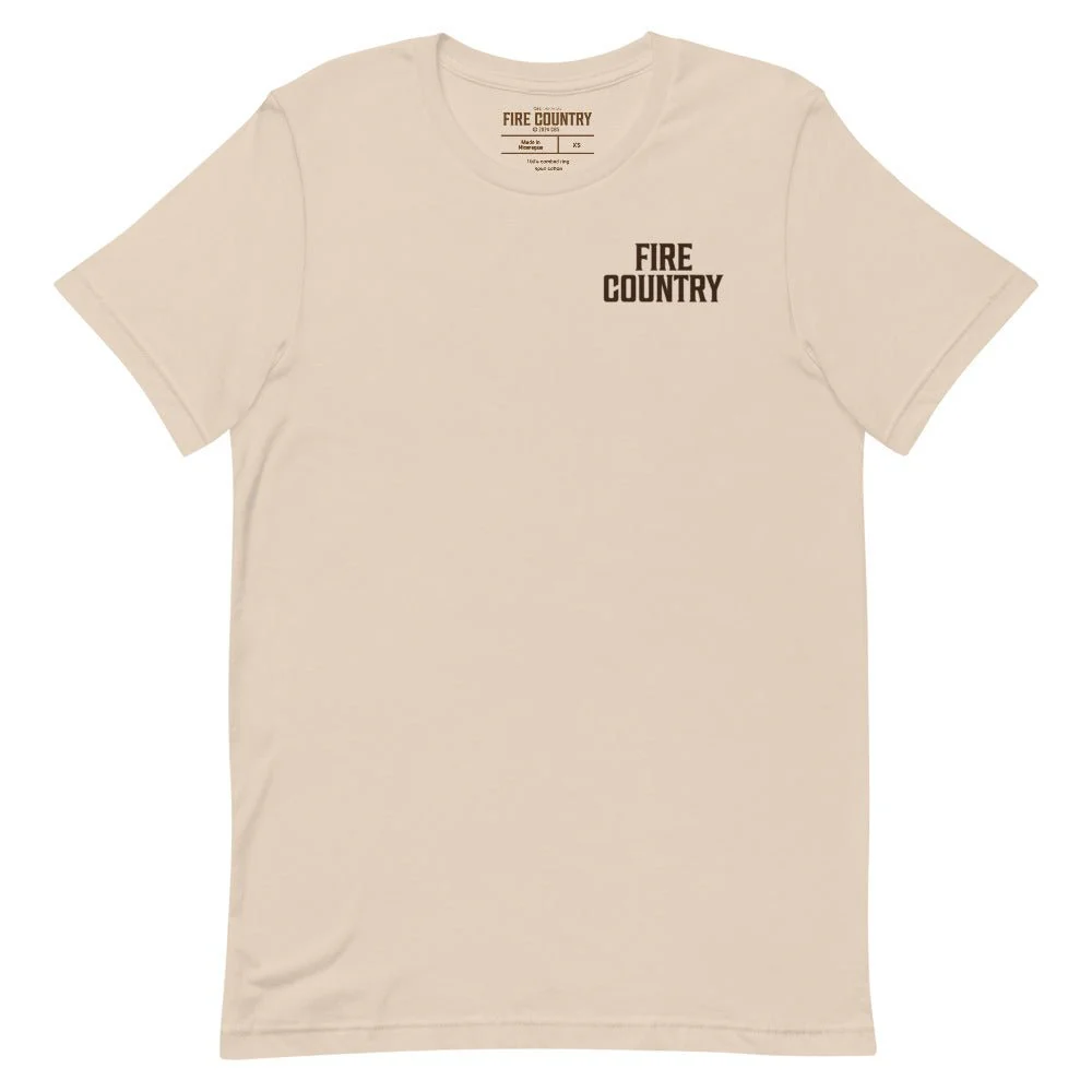 Fire Country Three Rock Conservation Camp Unisex T-Shirt - Image 2