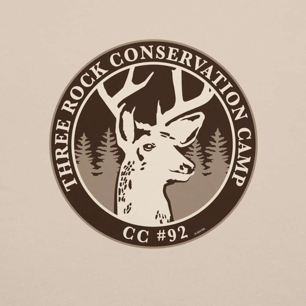 Fire Country Three Rock Conservation Camp Unisex T-Shirt - Image 3
