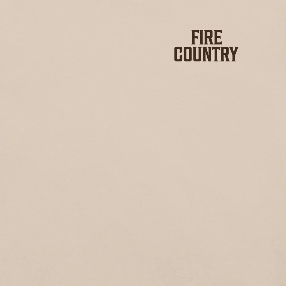 Fire Country Three Rock Conservation Camp Unisex T-Shirt - Image 4