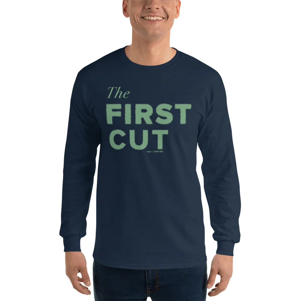 First Cut Golf Podcast Logo Adult Long Sleeve T-Shirt - Image 4