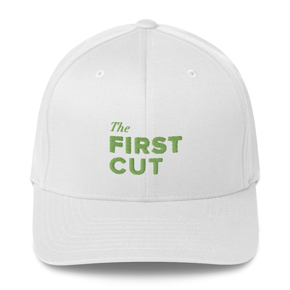First Cut Golf Podcast Logo Embroidered Hat - Image 7