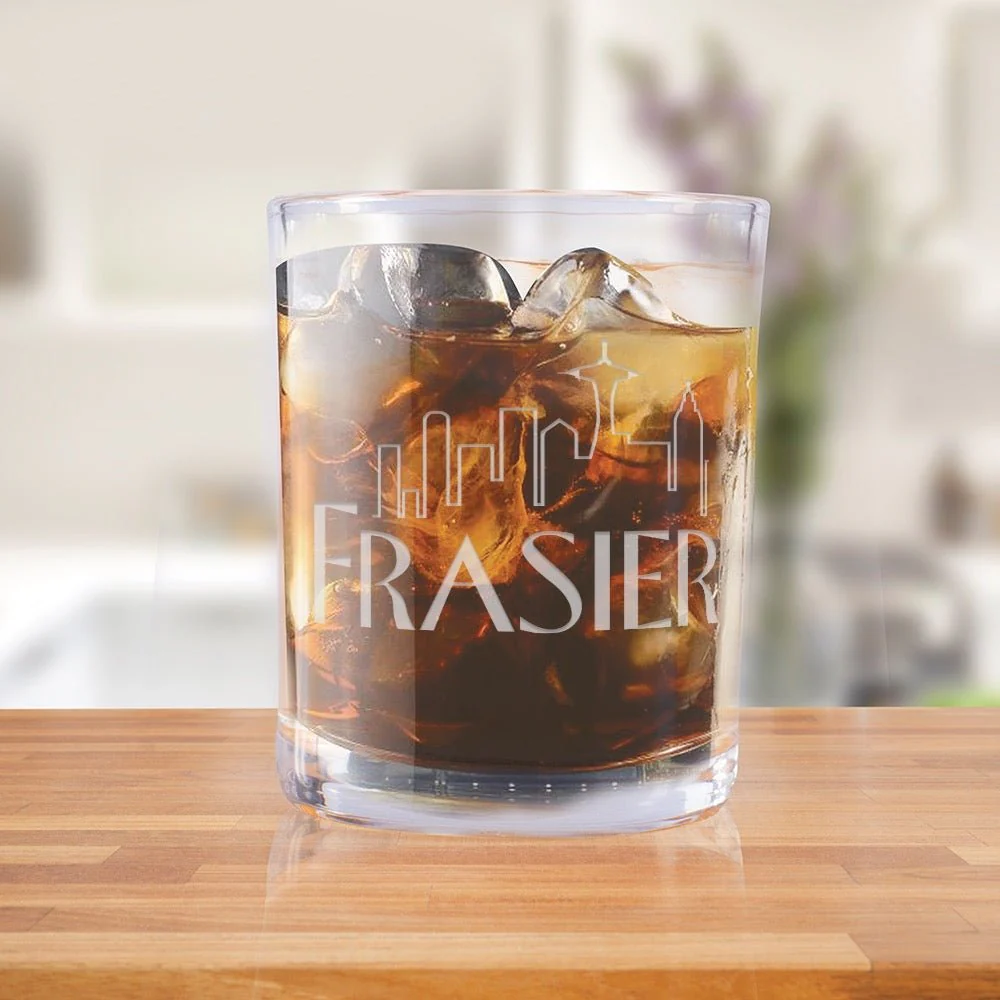 Frasier Logo Rocks Glass - Image 2