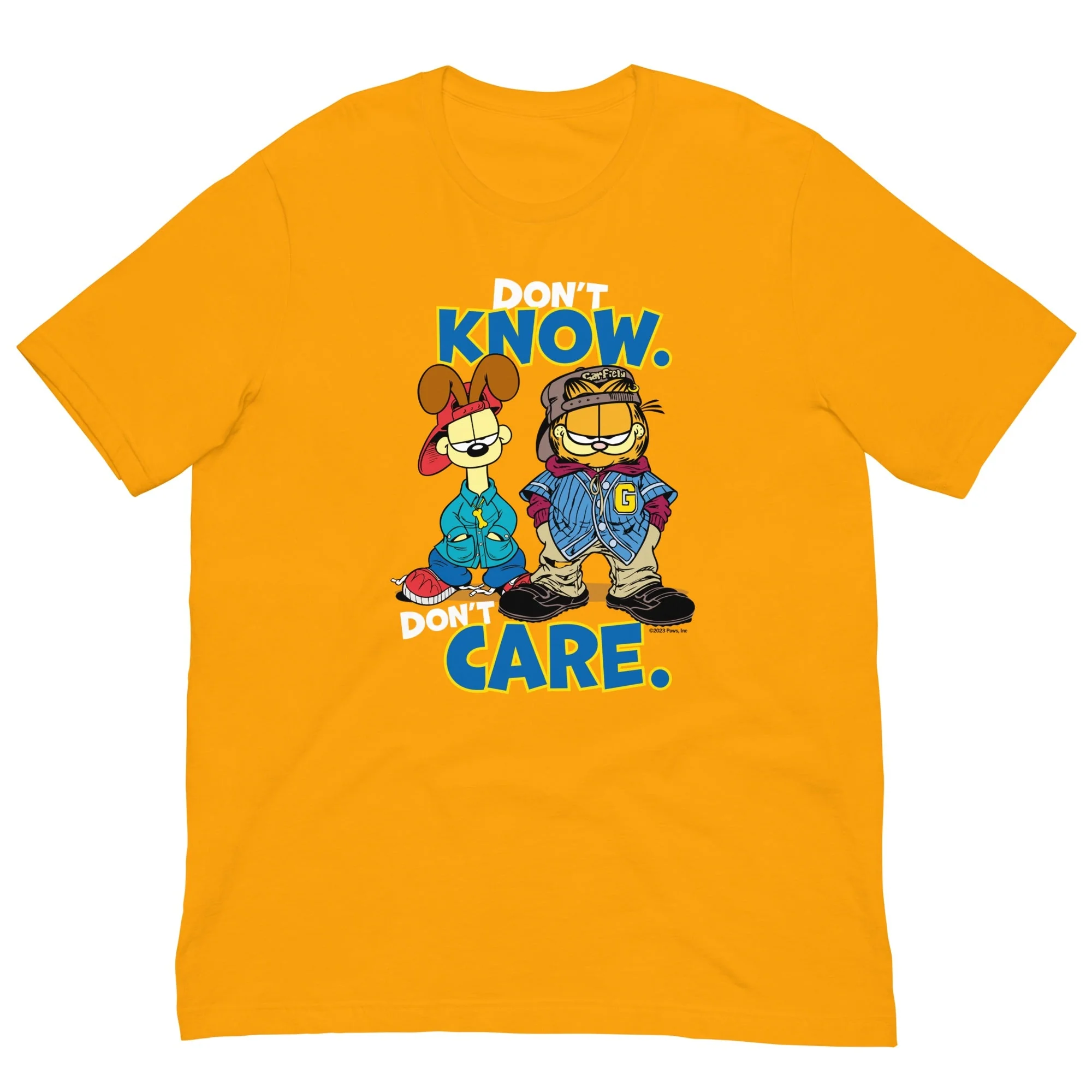 Garfield Don't Know Don't Care T-Shirt