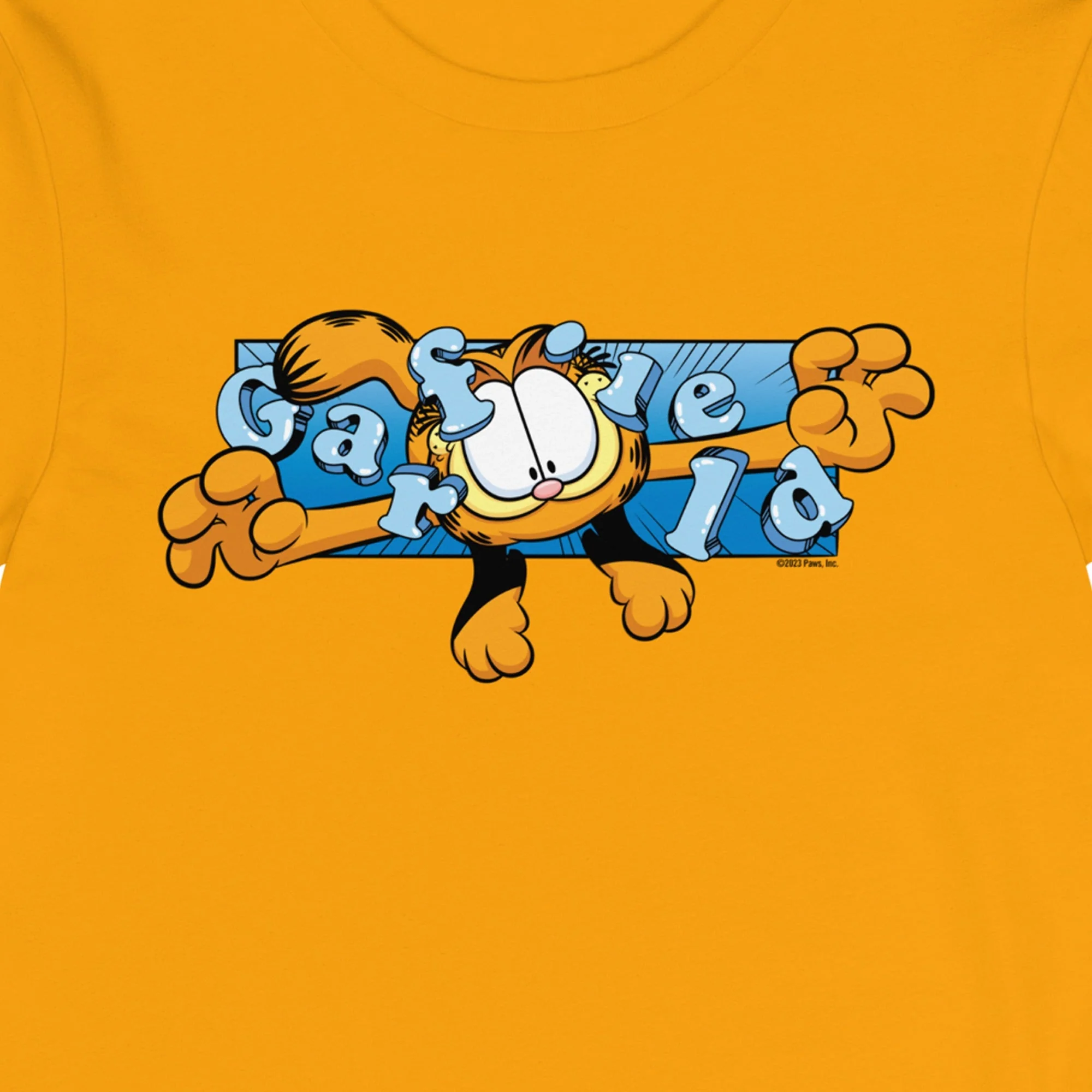 Garfield Flying Garfield Adult Long Sleeve T-Shirt - Image 2