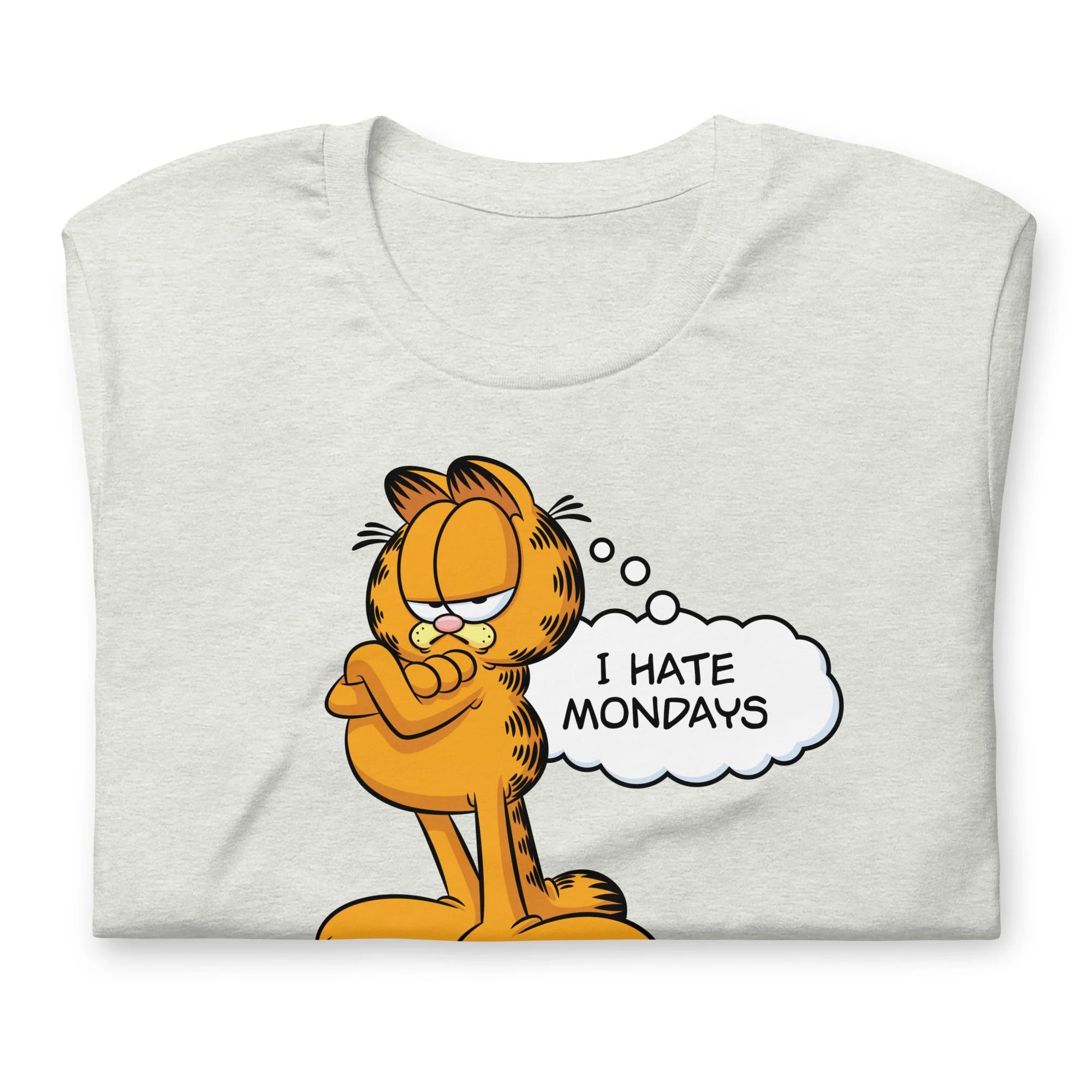 Garfield I Hate Mondays Adult Short Sleeve T-Shirt - Image 3