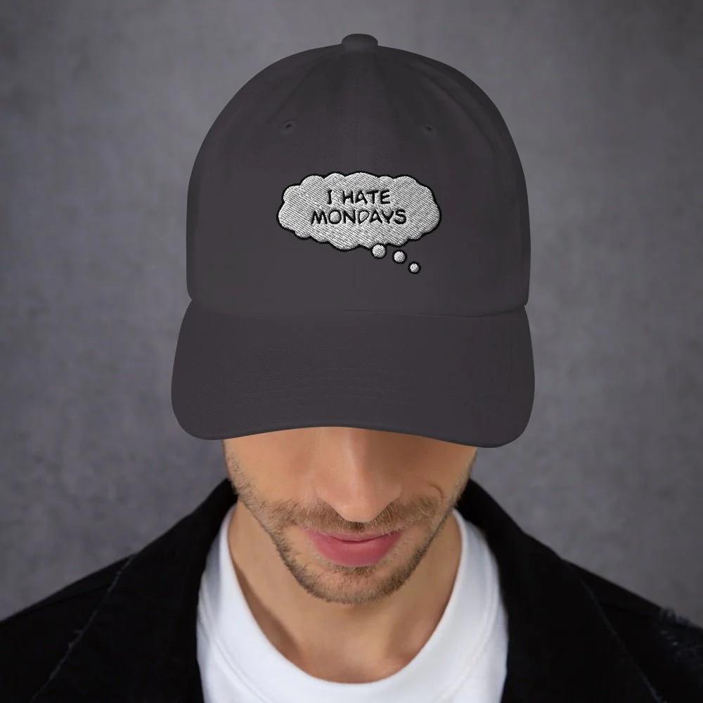 Garfield I Hate Mondays Classic Dad Hat - Image 3