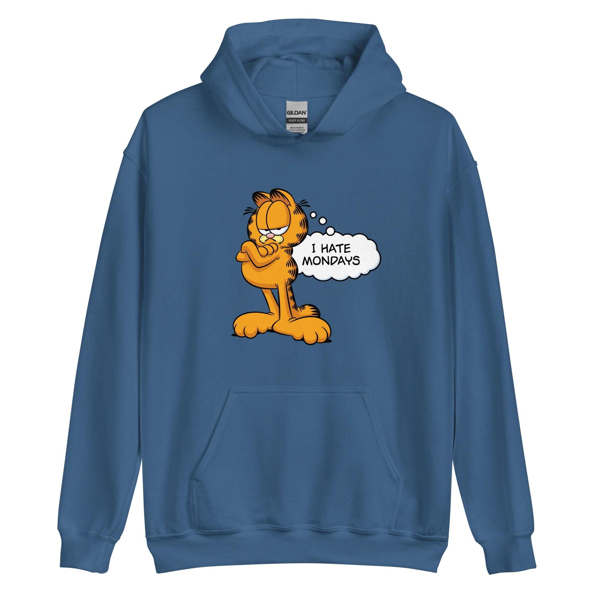 Garfield I Hate Mondays Hooded Sweatshirt - Image 2
