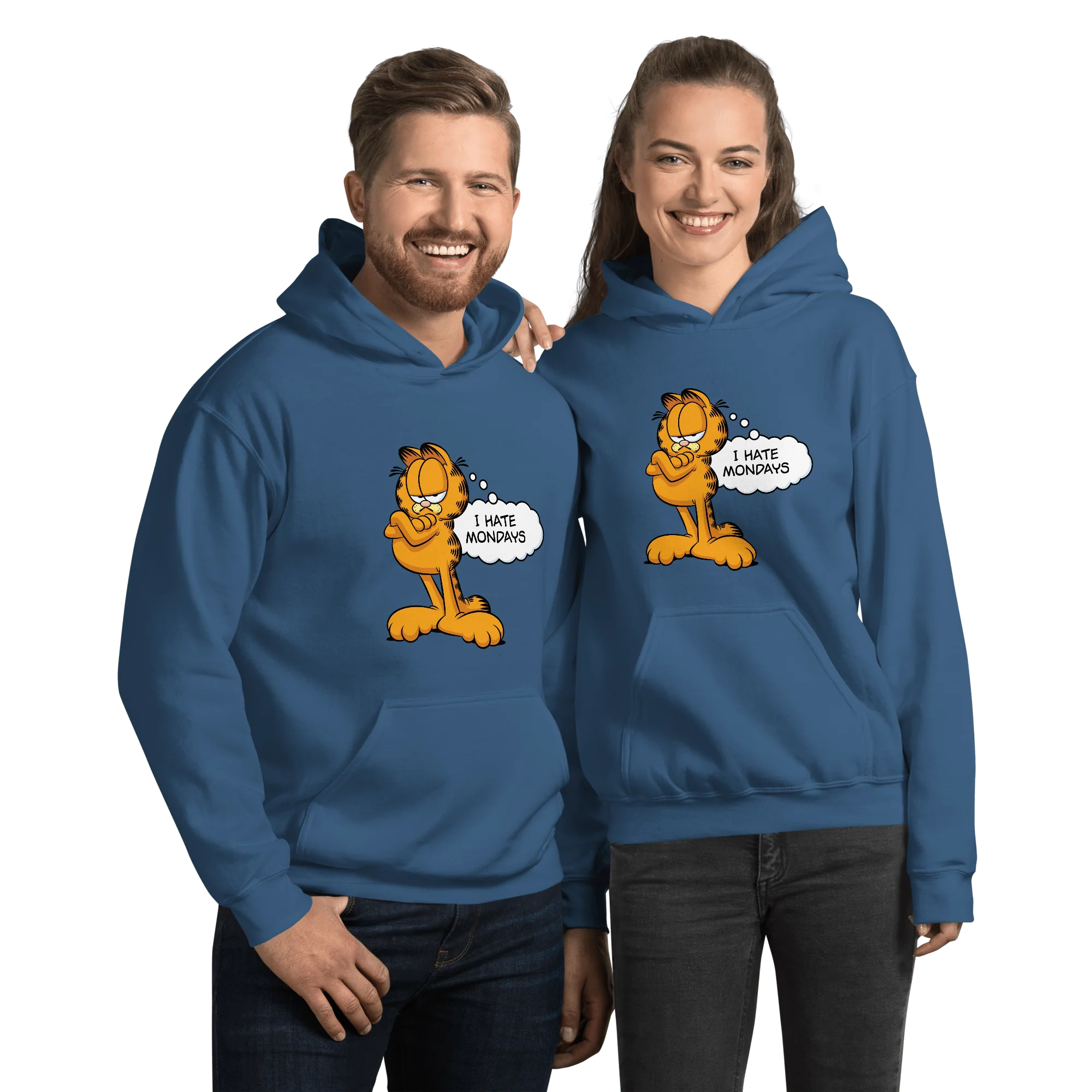 Garfield I Hate Mondays Hooded Sweatshirt - Image 3