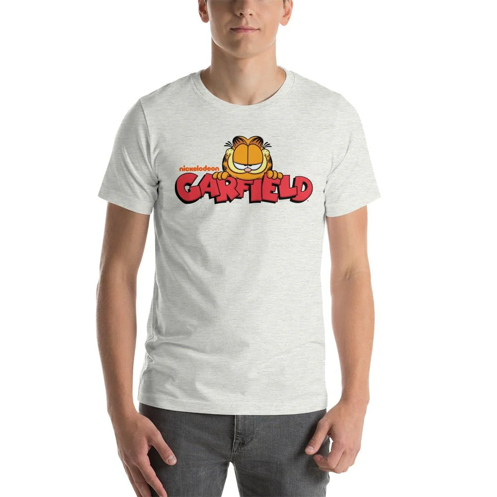 Garfield Logo Adult Short Sleeve T-Shirt - Image 6
