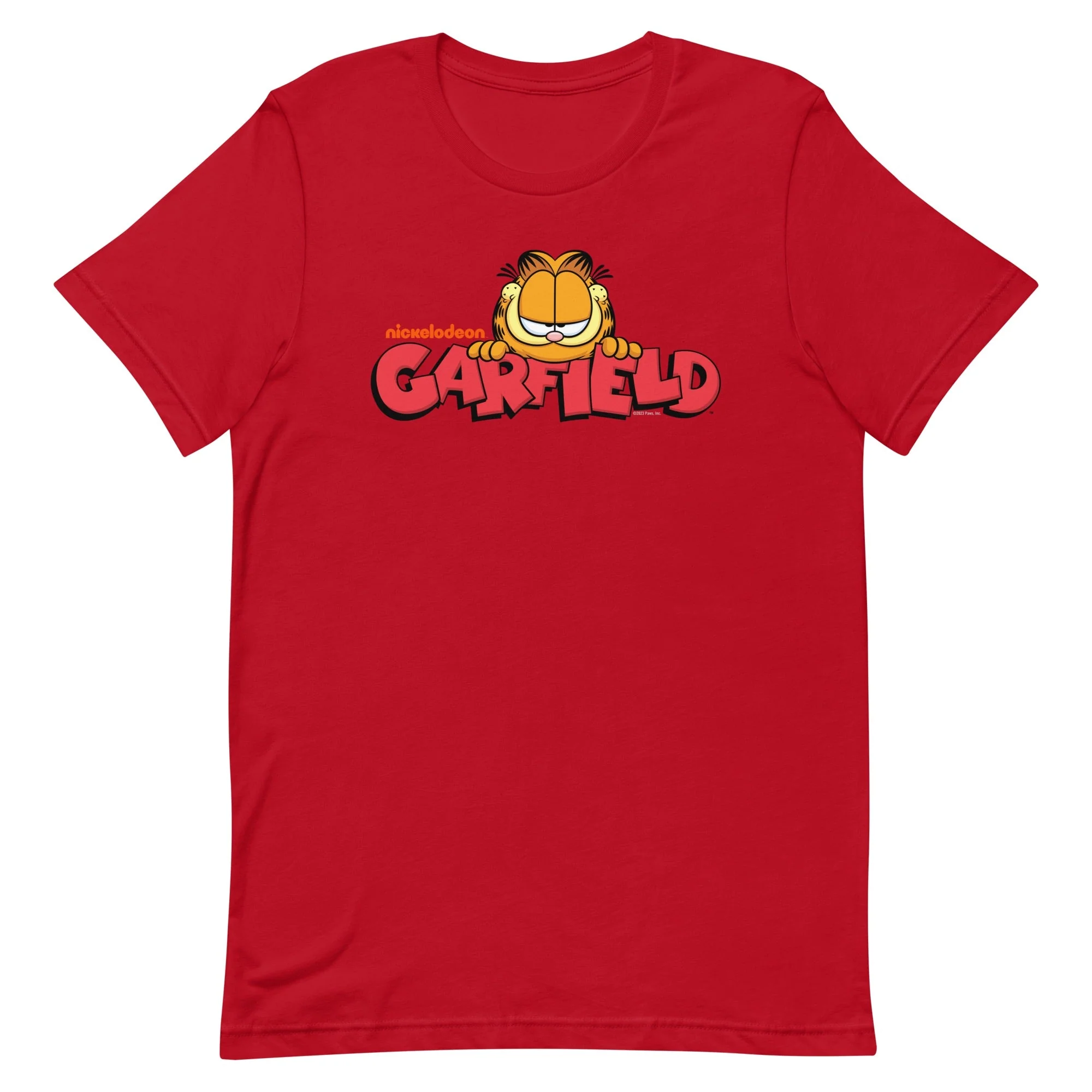 Garfield Logo Adult Short Sleeve T-Shirt - Image 9