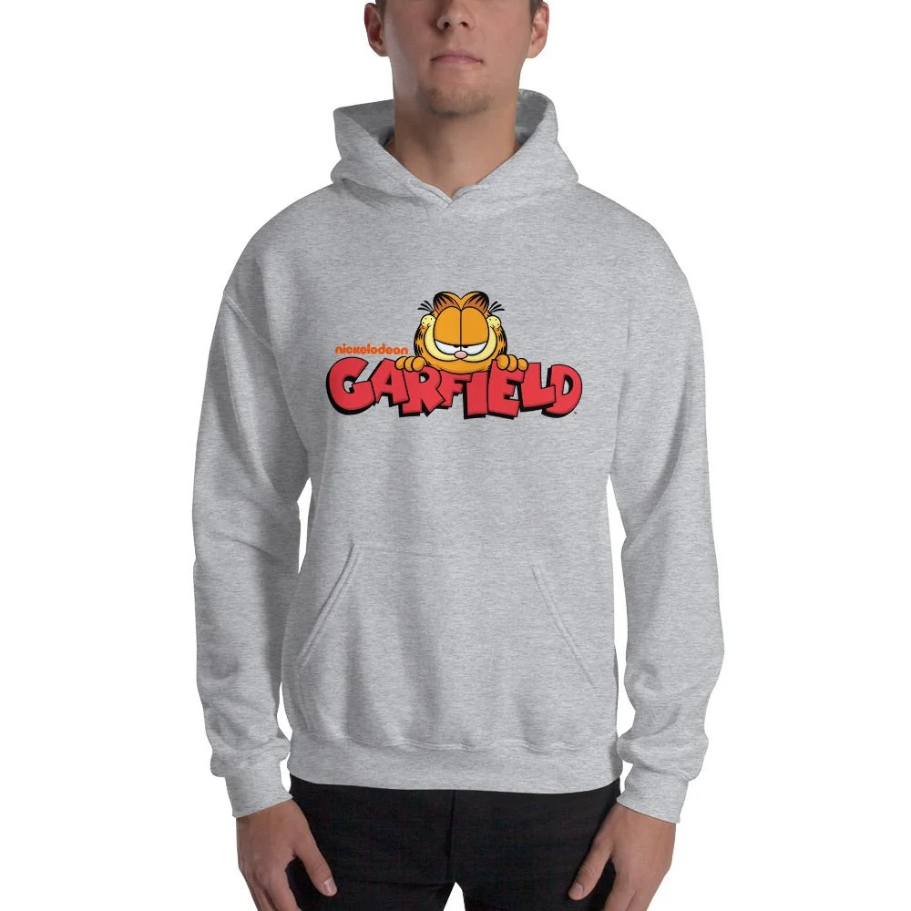 Garfield Logo Hooded Sweatshirt - Image 4