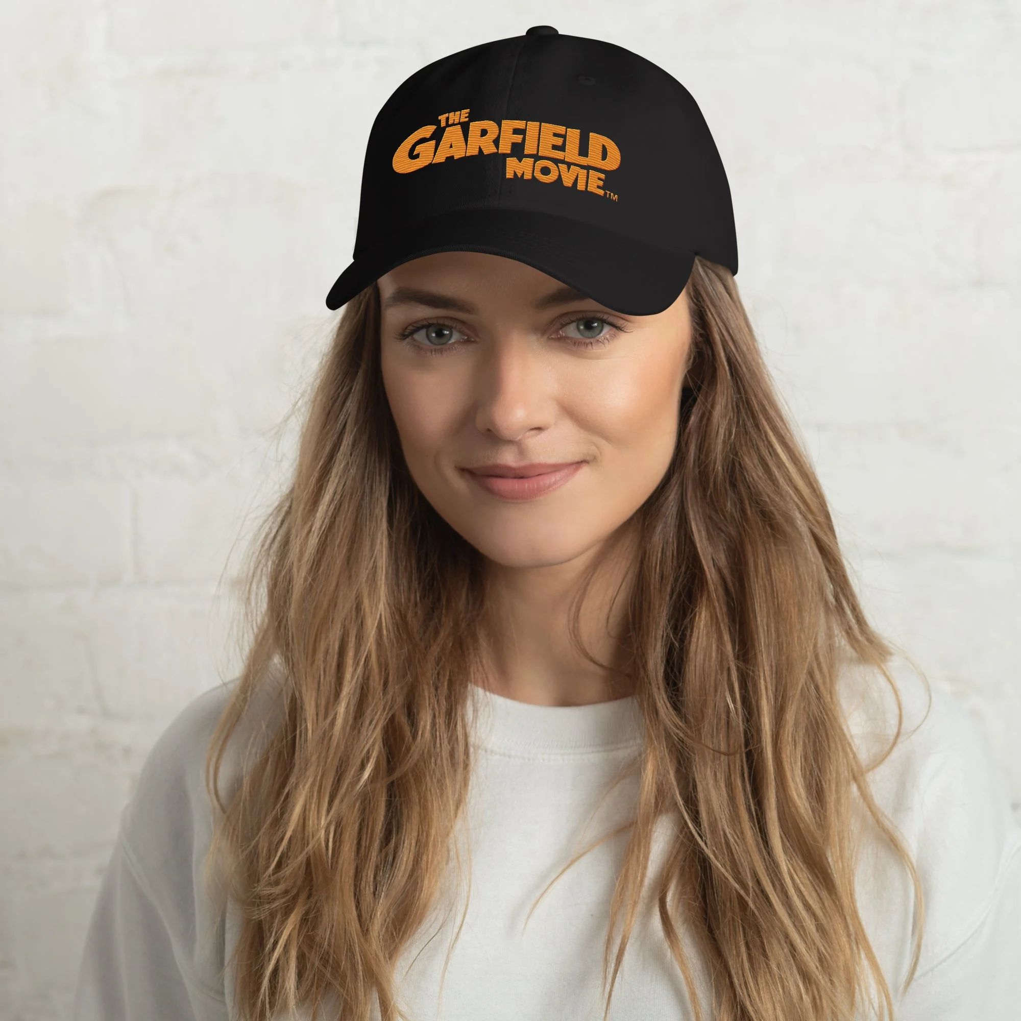 Garfield Movie Logo Embroidered Dad Hat - Image 2