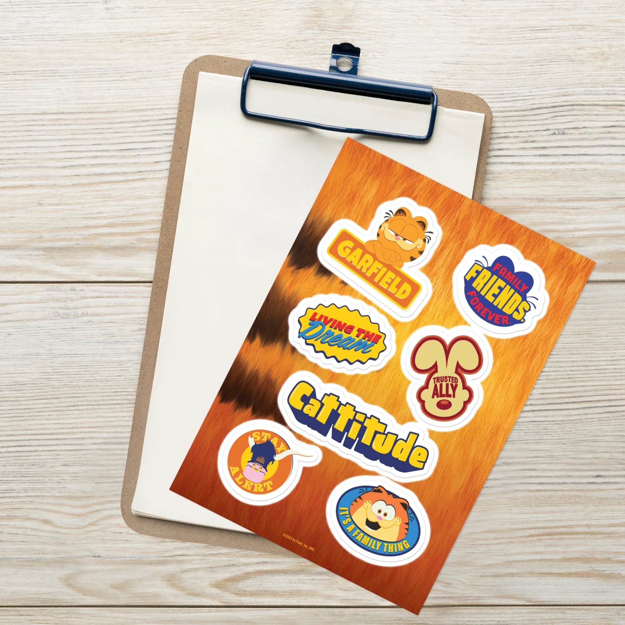 Garfield Movie Sticker Sheet - Image 2