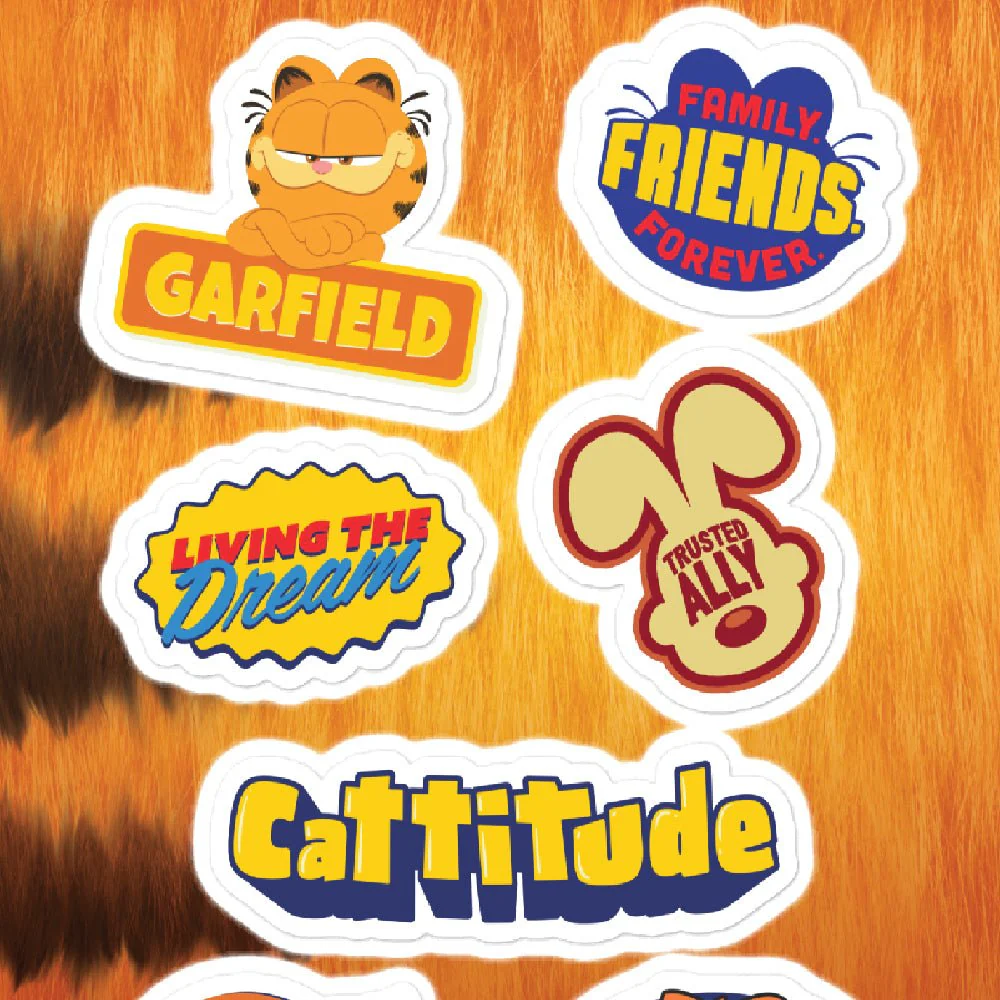 Garfield Movie Sticker Sheet - Image 3