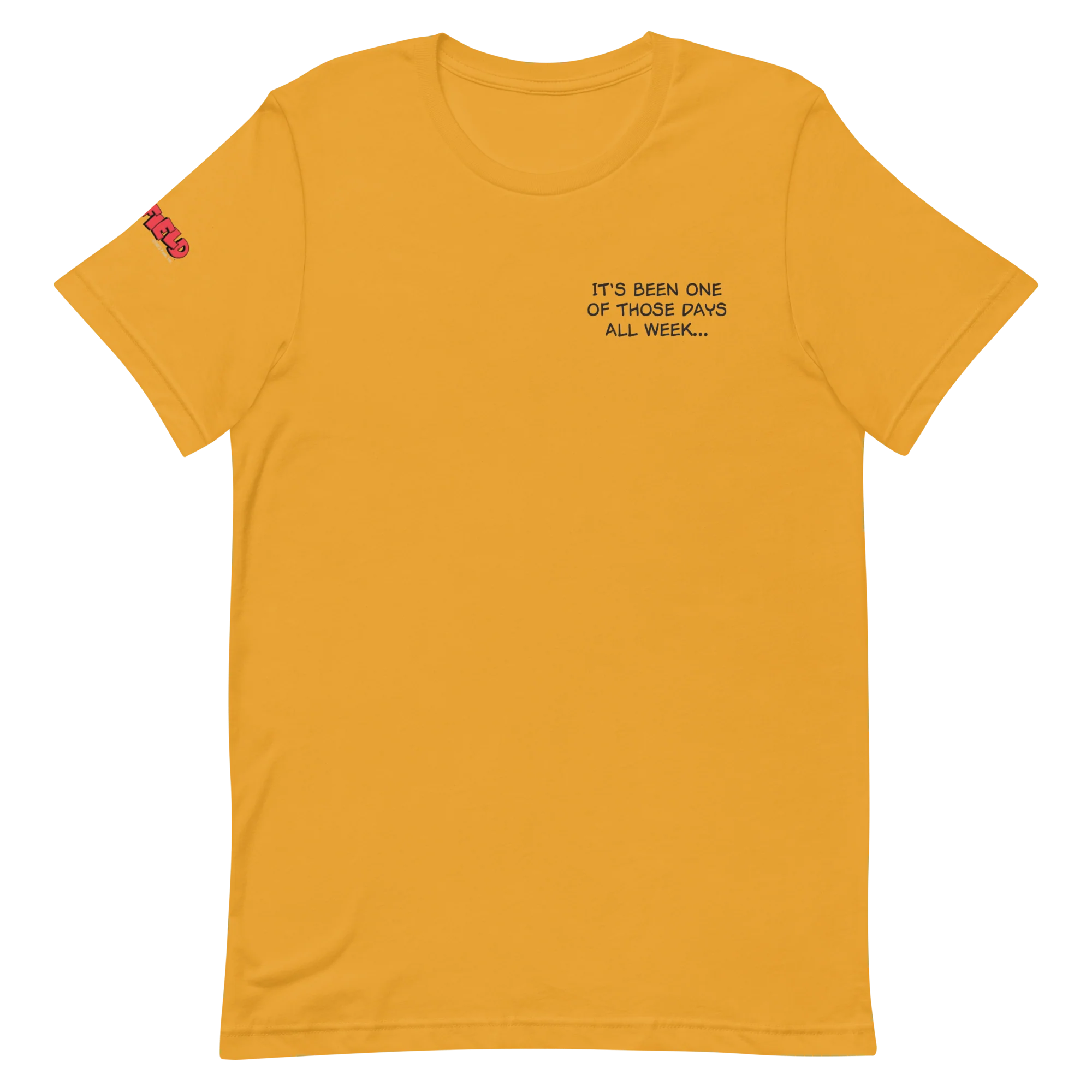Garfield One Of Those Days Adult Short Sleeve T-Shirt - Image 11