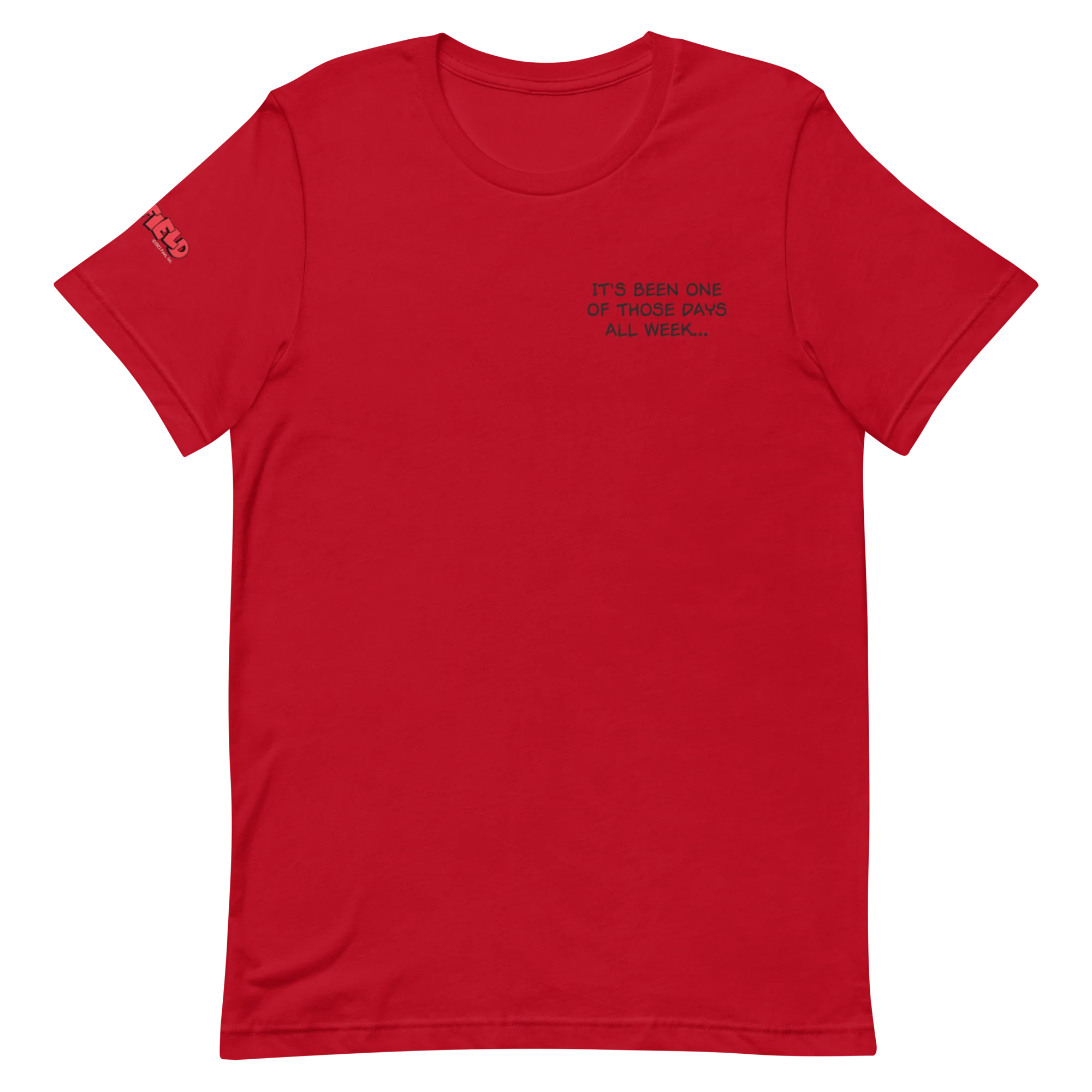 Garfield One Of Those Days Adult Short Sleeve T-Shirt - Image 13