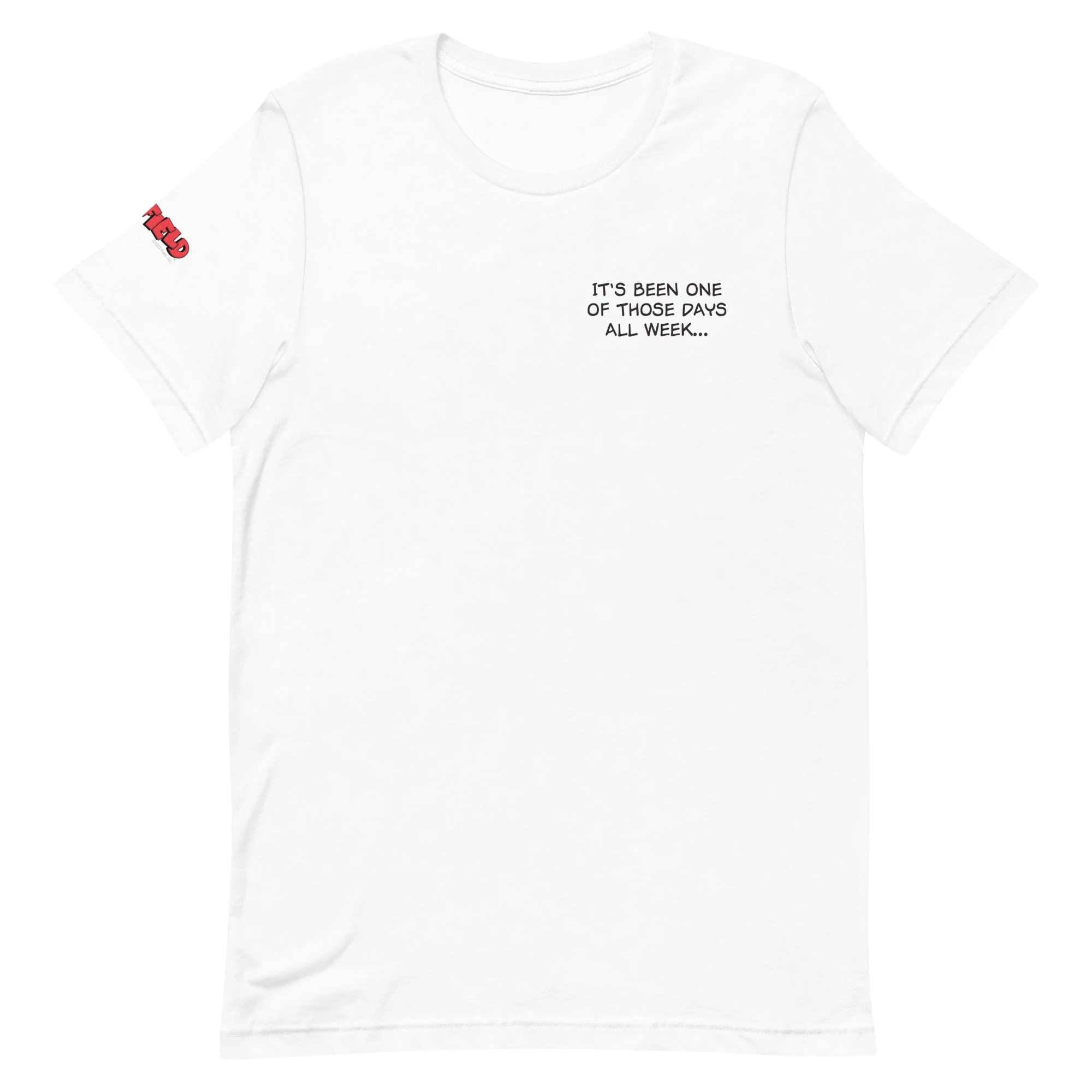 Garfield One Of Those Days Adult Short Sleeve T-Shirt - Image 15