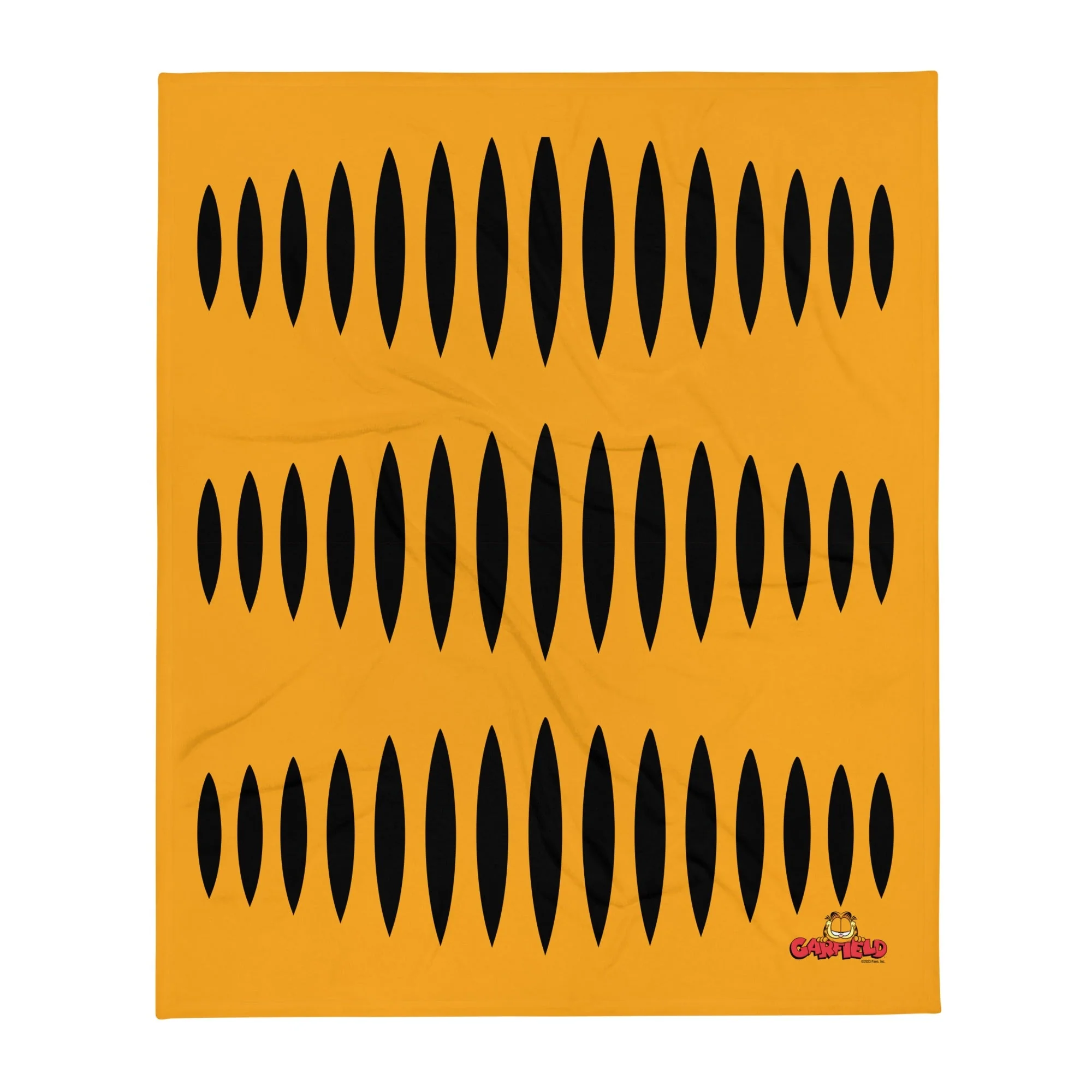 Garfield Stripes Fleece Blanket