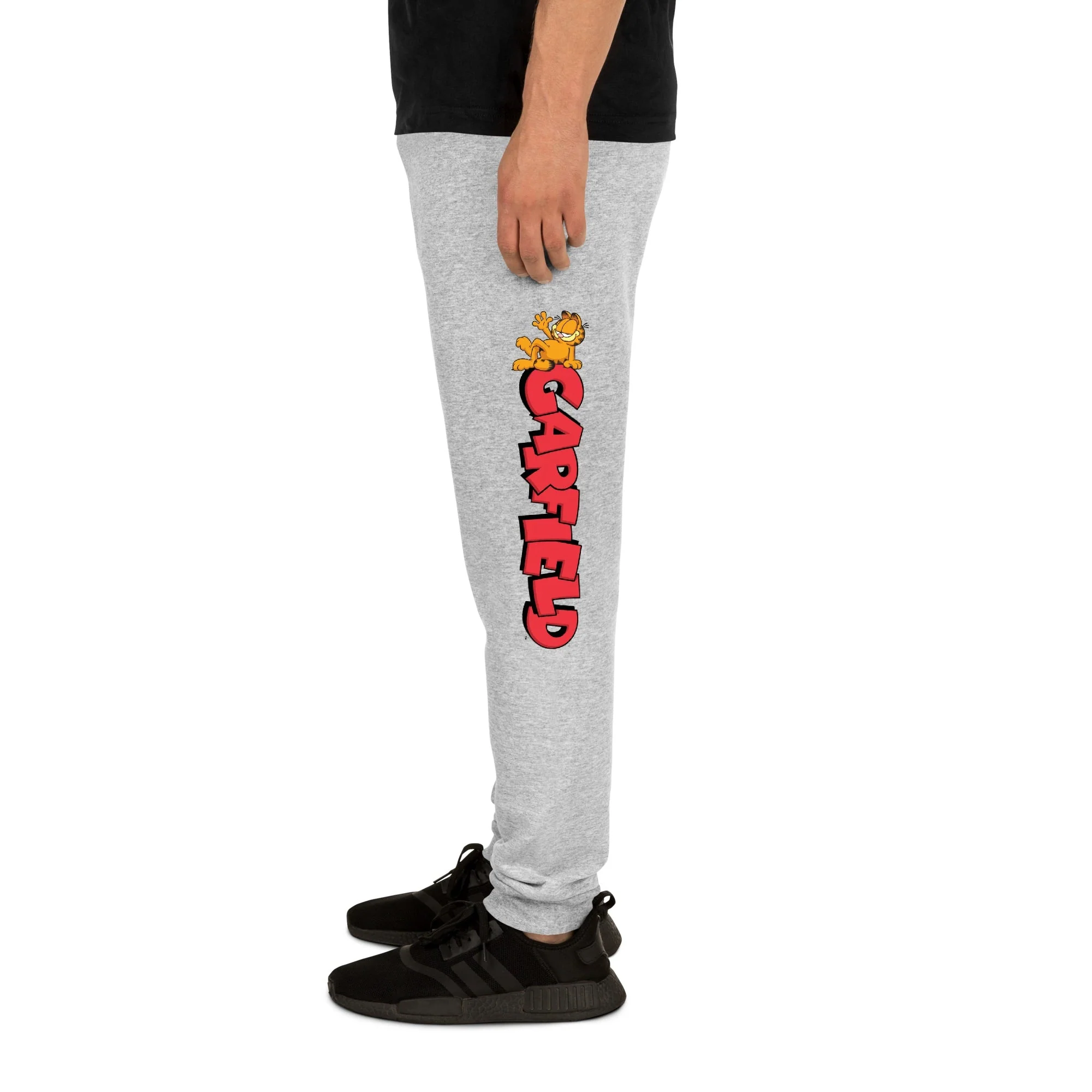 Garfield Wave Adult Fleece Joggers - Image 4
