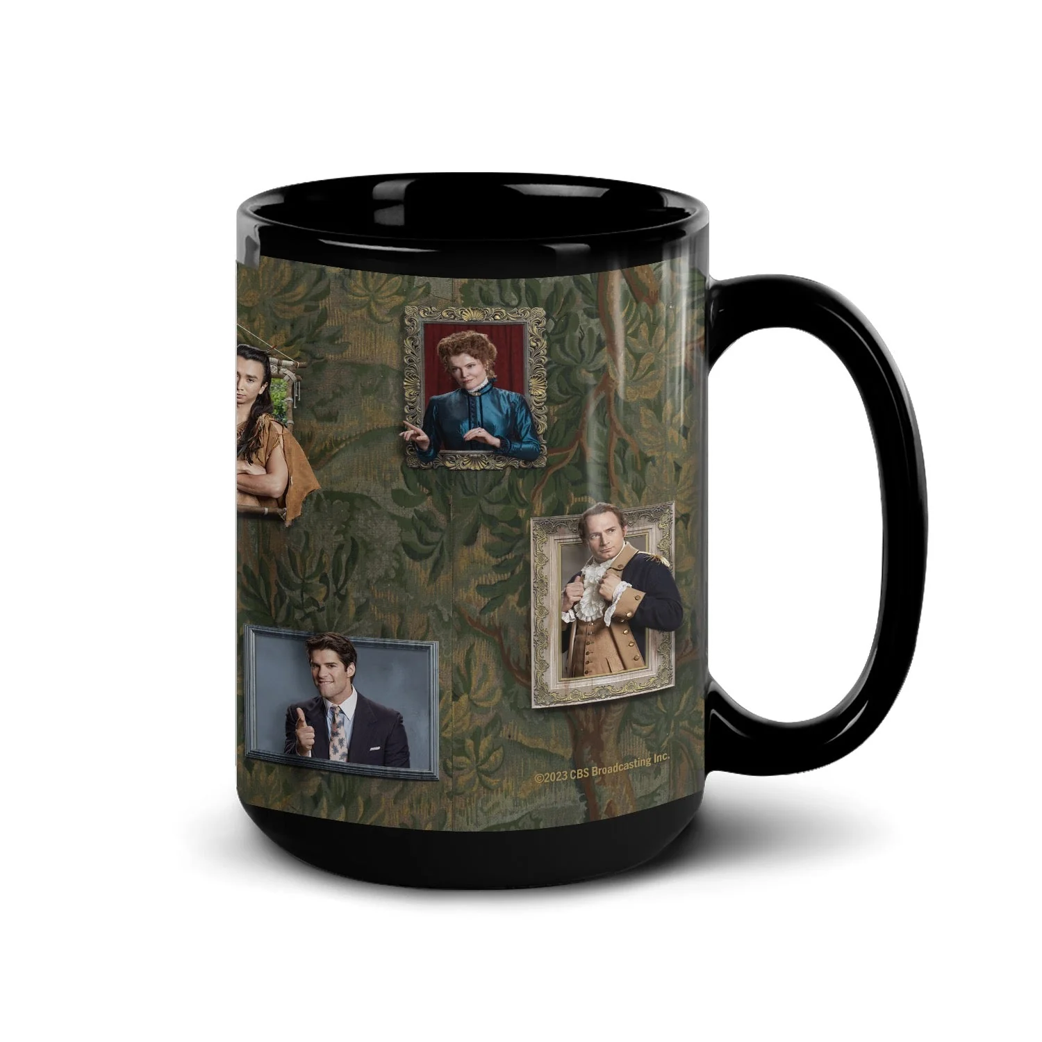 Ghosts Frames Black Mug - Image 7