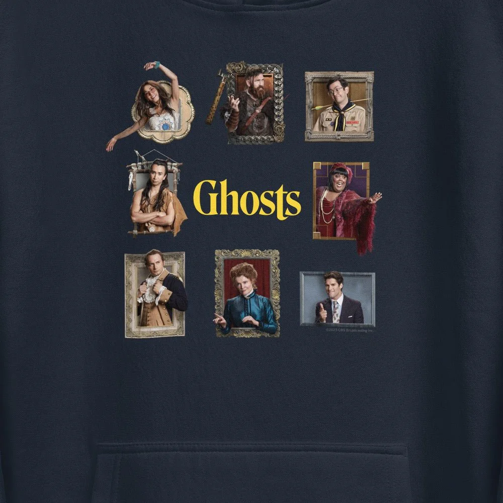 Ghosts Frames Unisex Premium Hoodie - Image 2