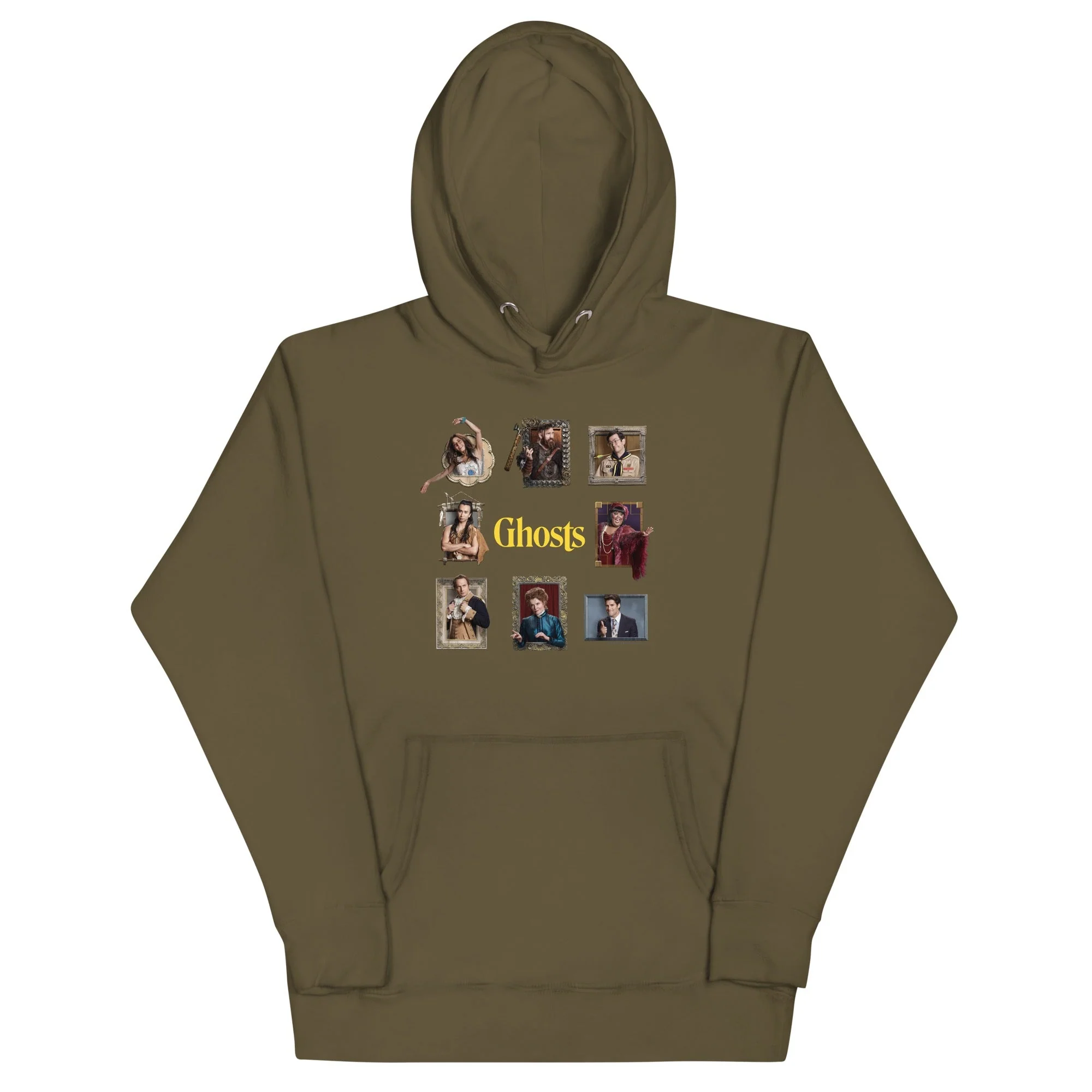 Ghosts Frames Unisex Premium Hoodie - Image 5