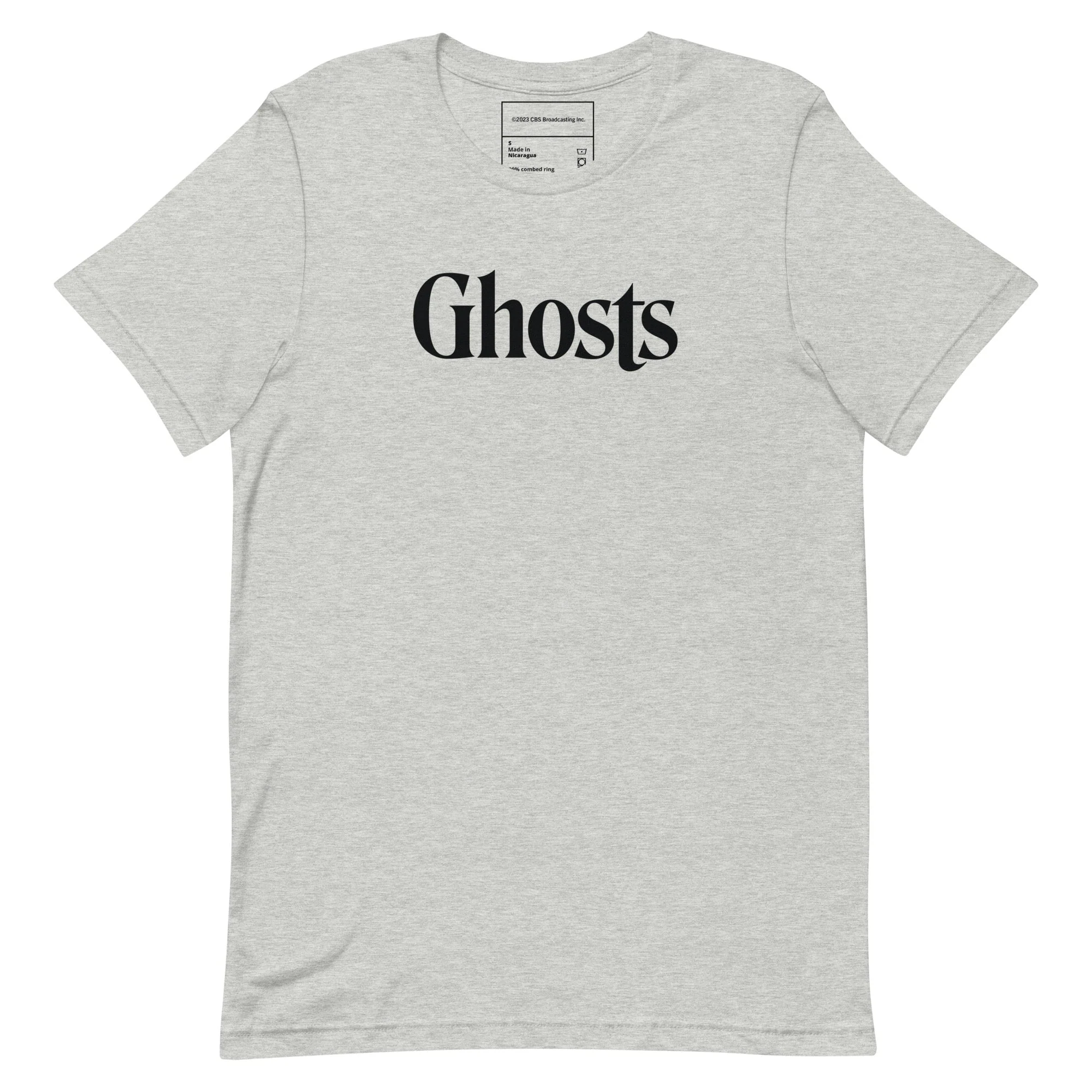 Ghosts Logo Adult Unisex T-Shirt - Image 4