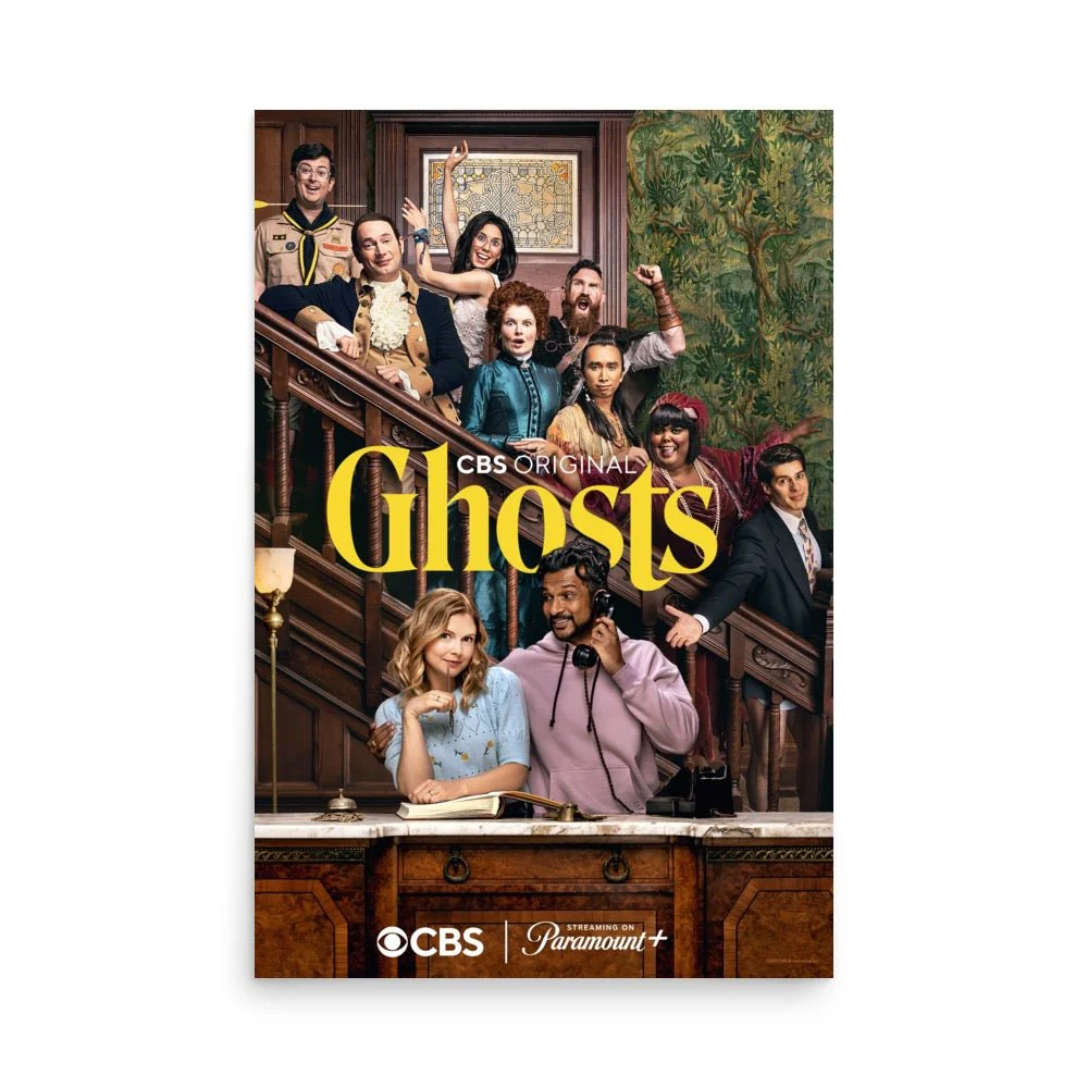 Ghosts Stairs Glossy Poster - Image 2