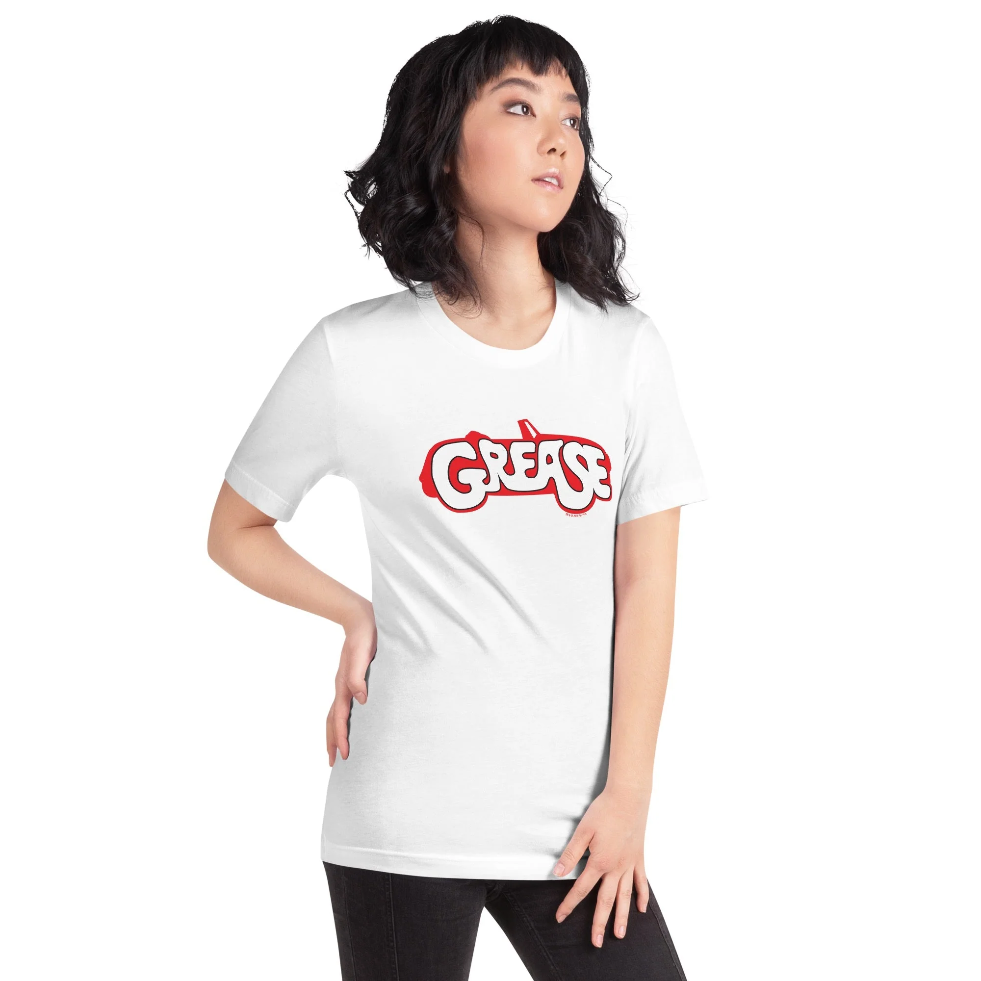 Grease Logo Adult Short Sleeve T-Shirt - Image 4