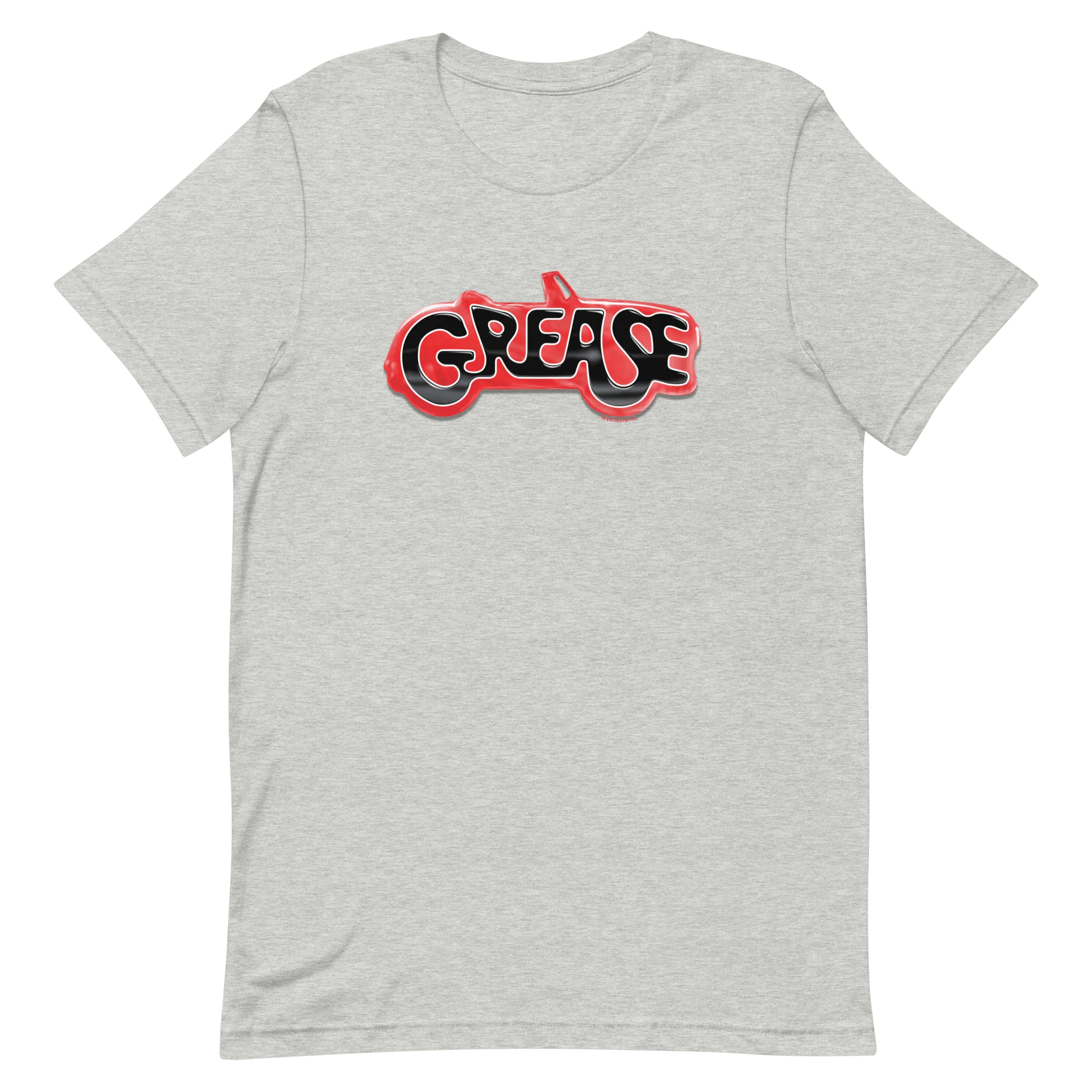 Grease Greased Lightning Logo Adult Short Sleeve T-Shirt