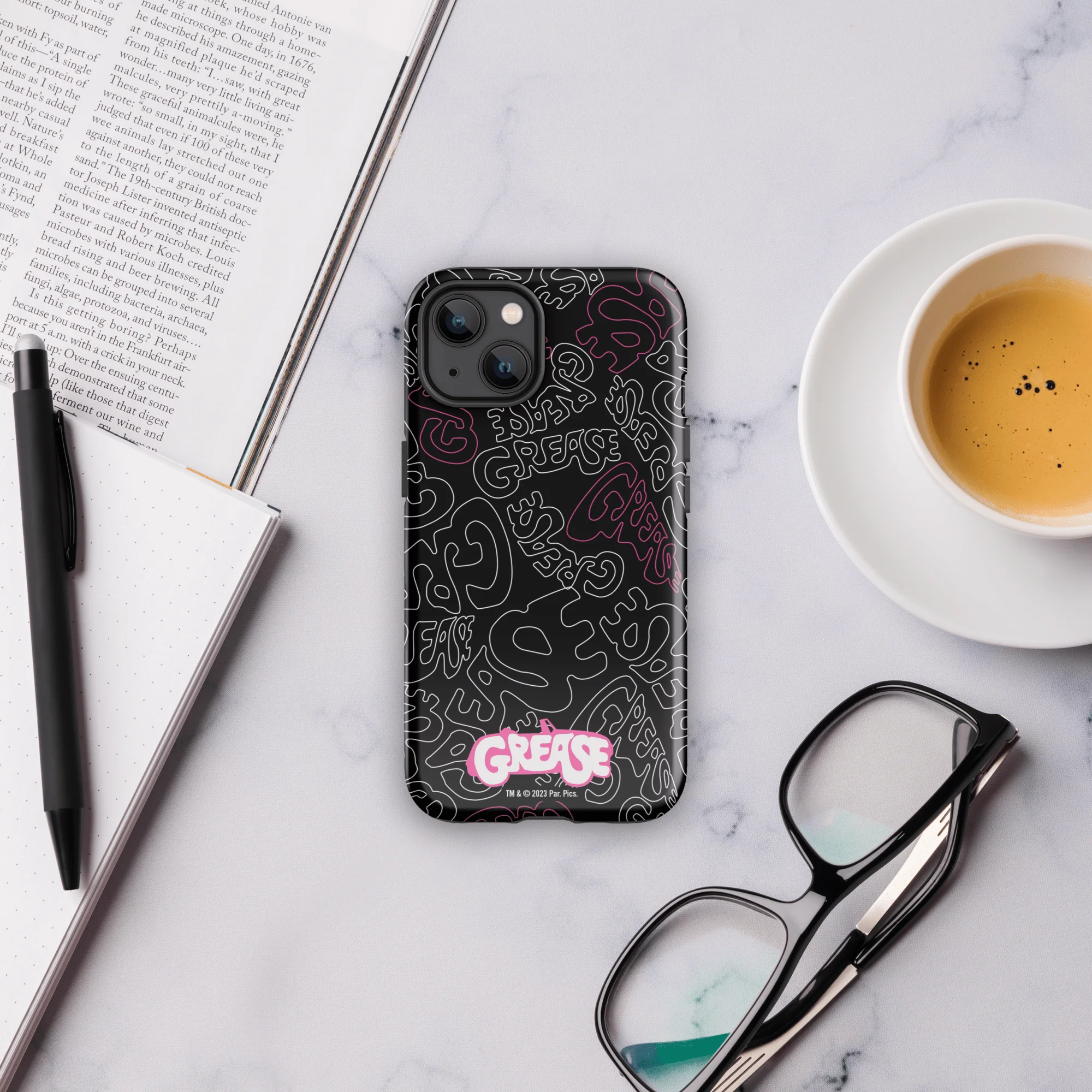 Grease Pattern Tough Phone Case - iPhone - Image 15