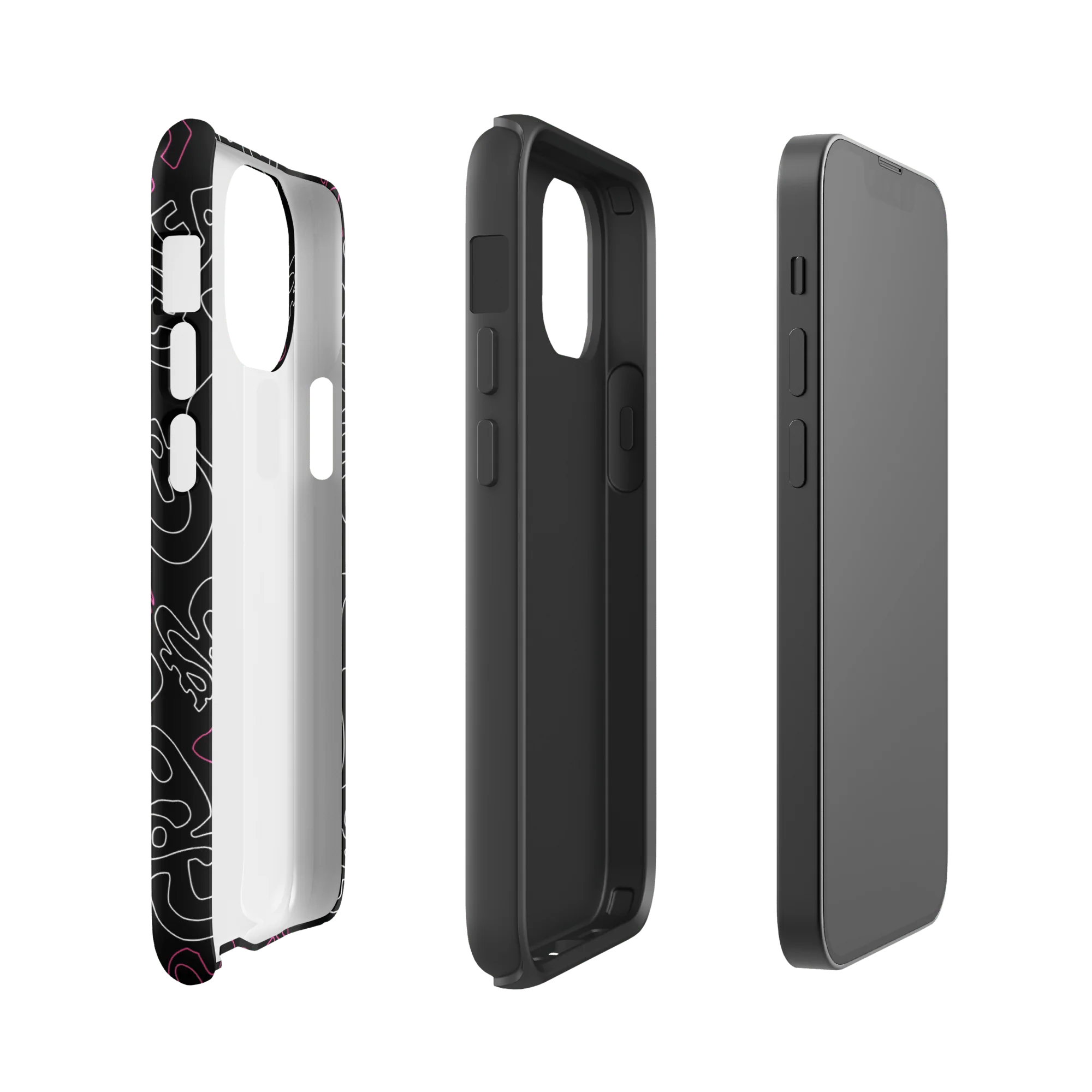 Grease Pattern Tough Phone Case - iPhone - Image 17