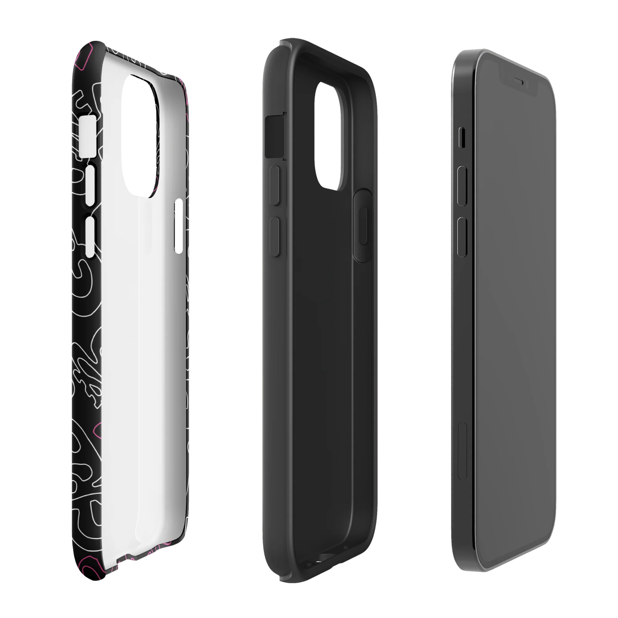 Grease Pattern Tough Phone Case - iPhone - Image 2