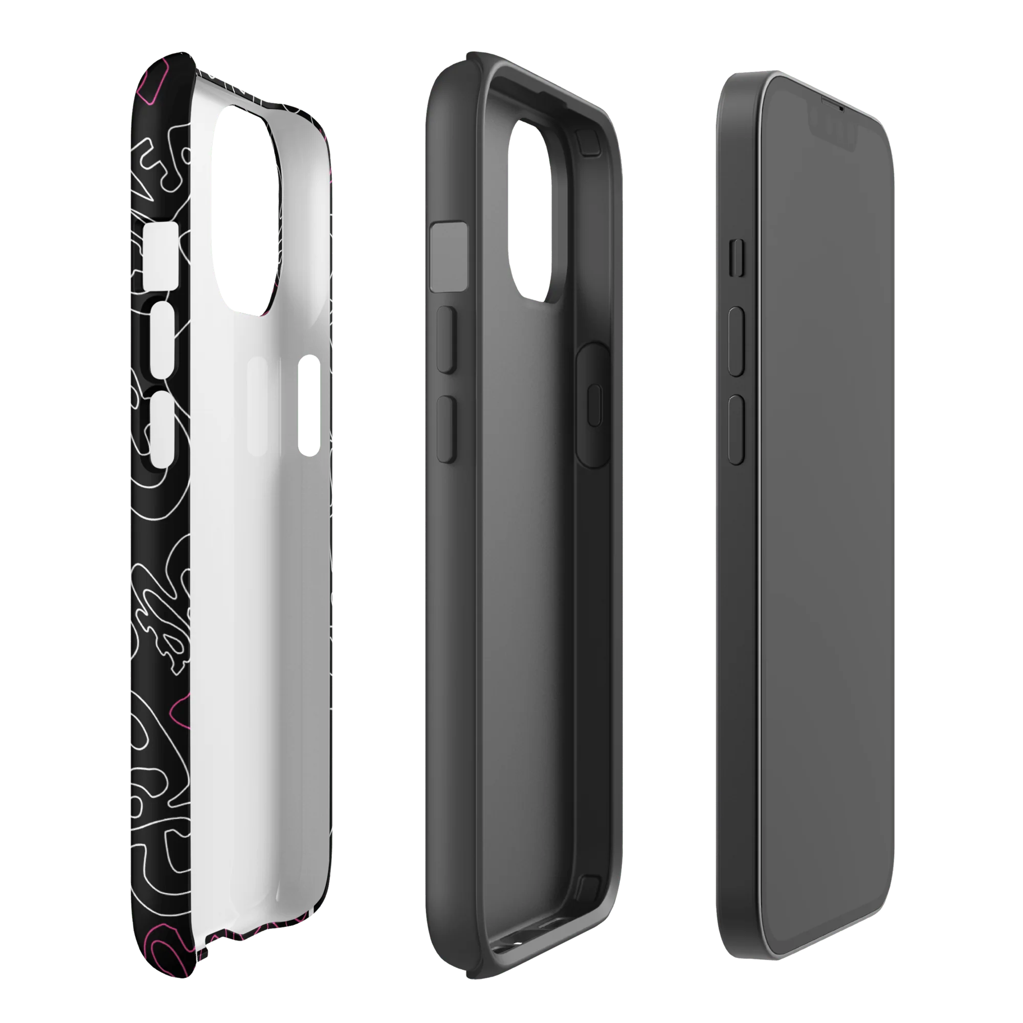 Grease Pattern Tough Phone Case - iPhone - Image 26
