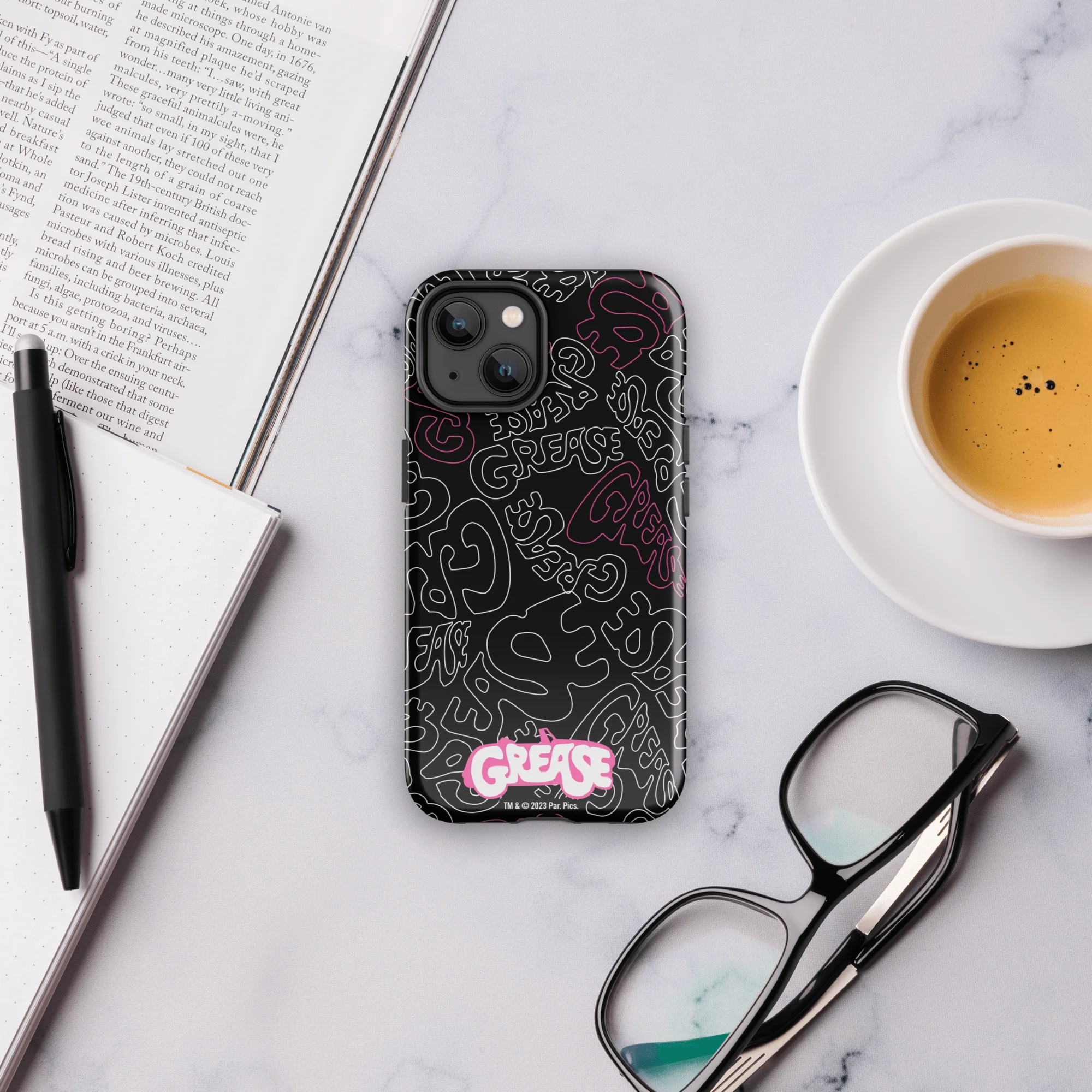 Grease Pattern Tough Phone Case - iPhone - Image 27