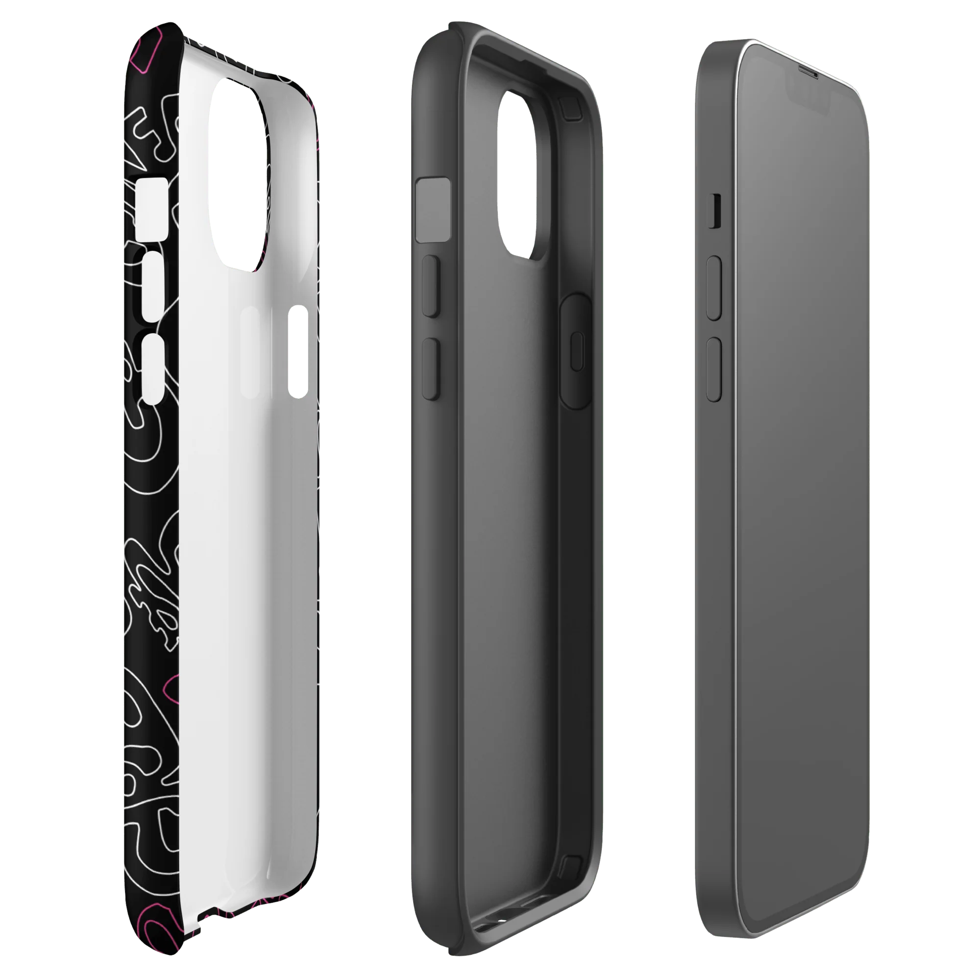 Grease Pattern Tough Phone Case - iPhone - Image 29