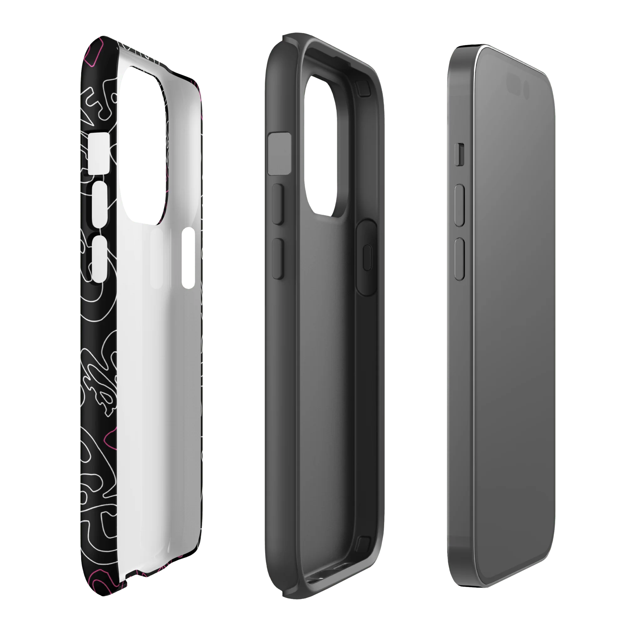 Grease Pattern Tough Phone Case - iPhone - Image 32
