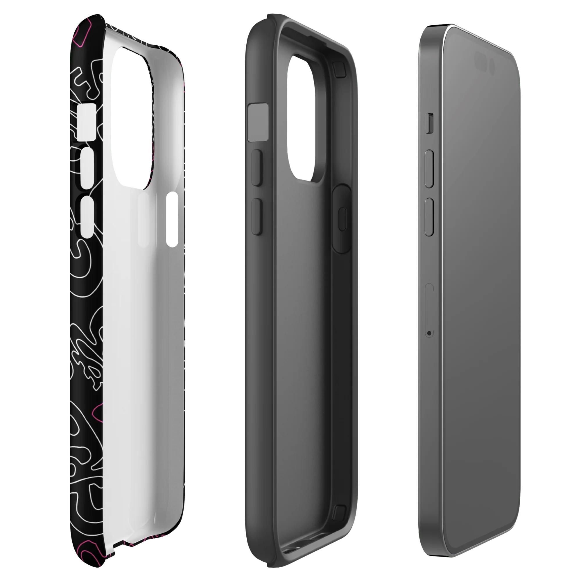 Grease Pattern Tough Phone Case - iPhone - Image 35
