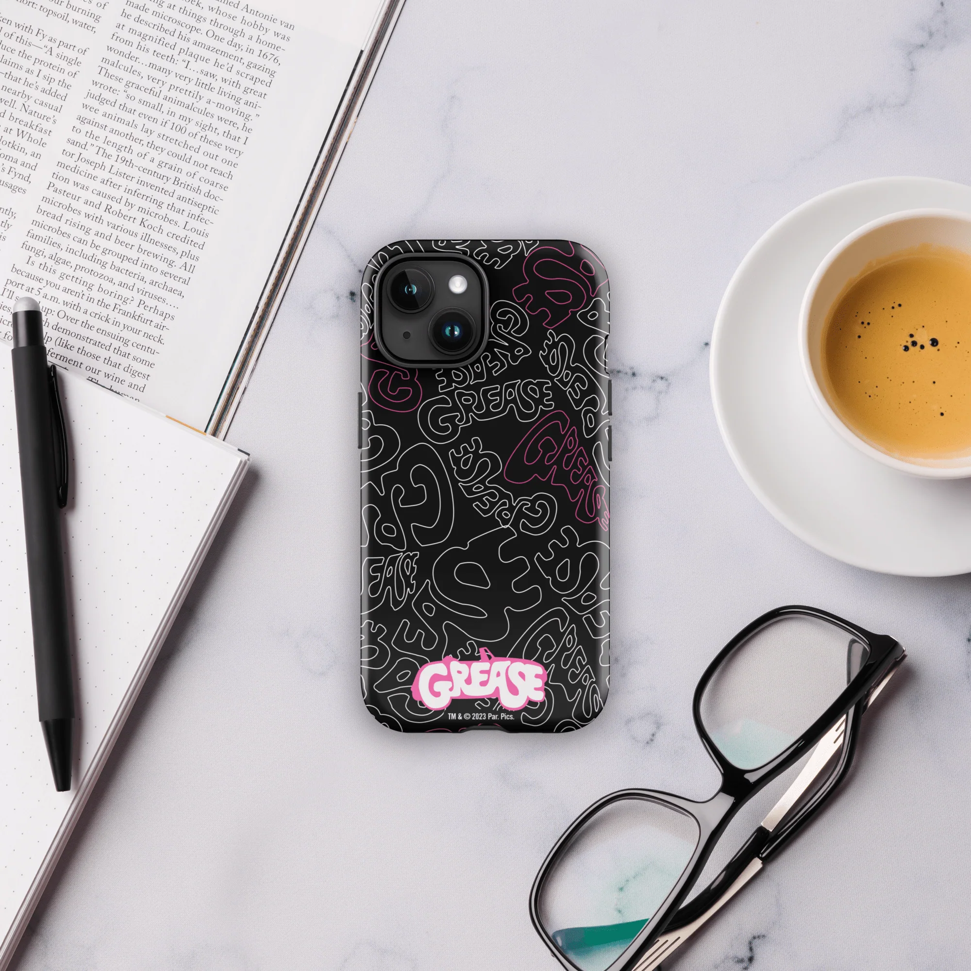 Grease Pattern Tough Phone Case - iPhone - Image 39