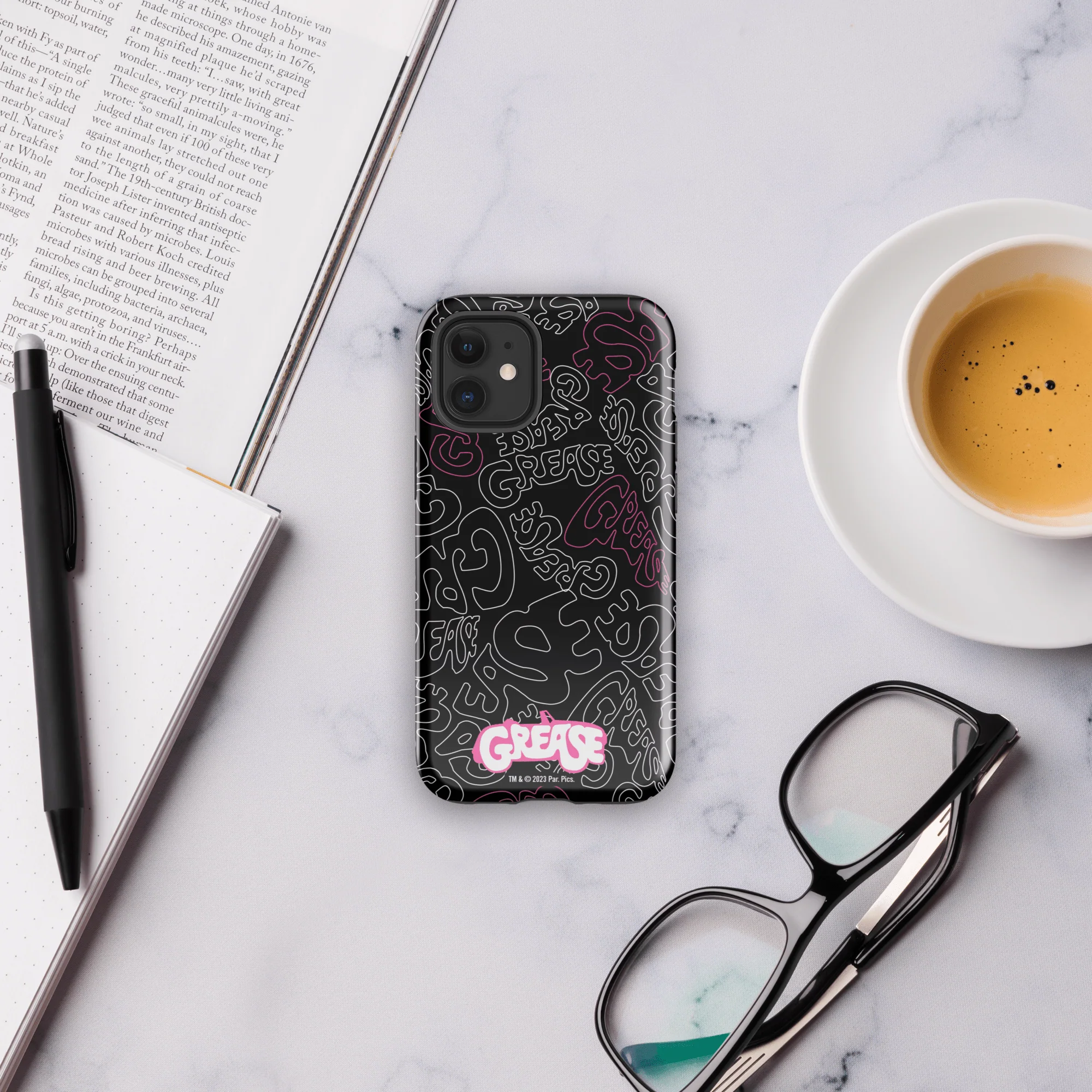 Grease Pattern Tough Phone Case - iPhone - Image 6