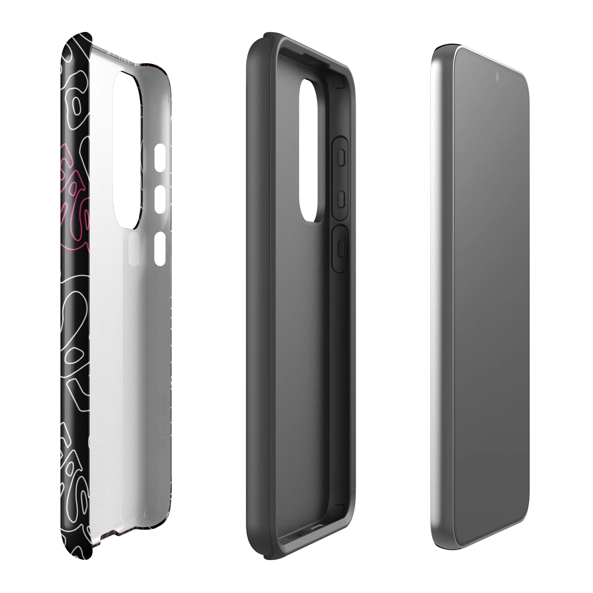 Grease Pattern Tough Phone Case - Samsung - Image 38