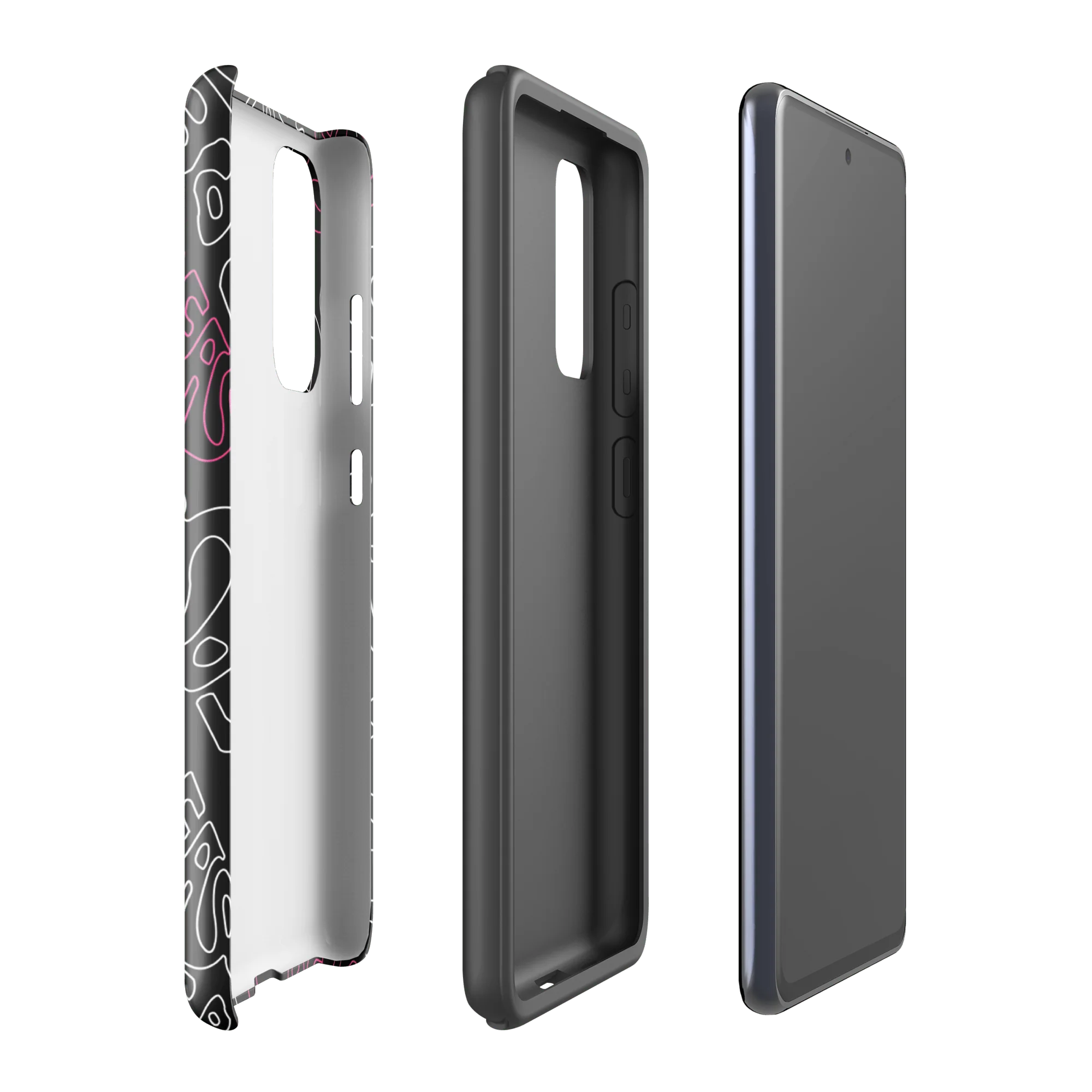 Grease Pattern Tough Phone Case - Samsung - Image 5