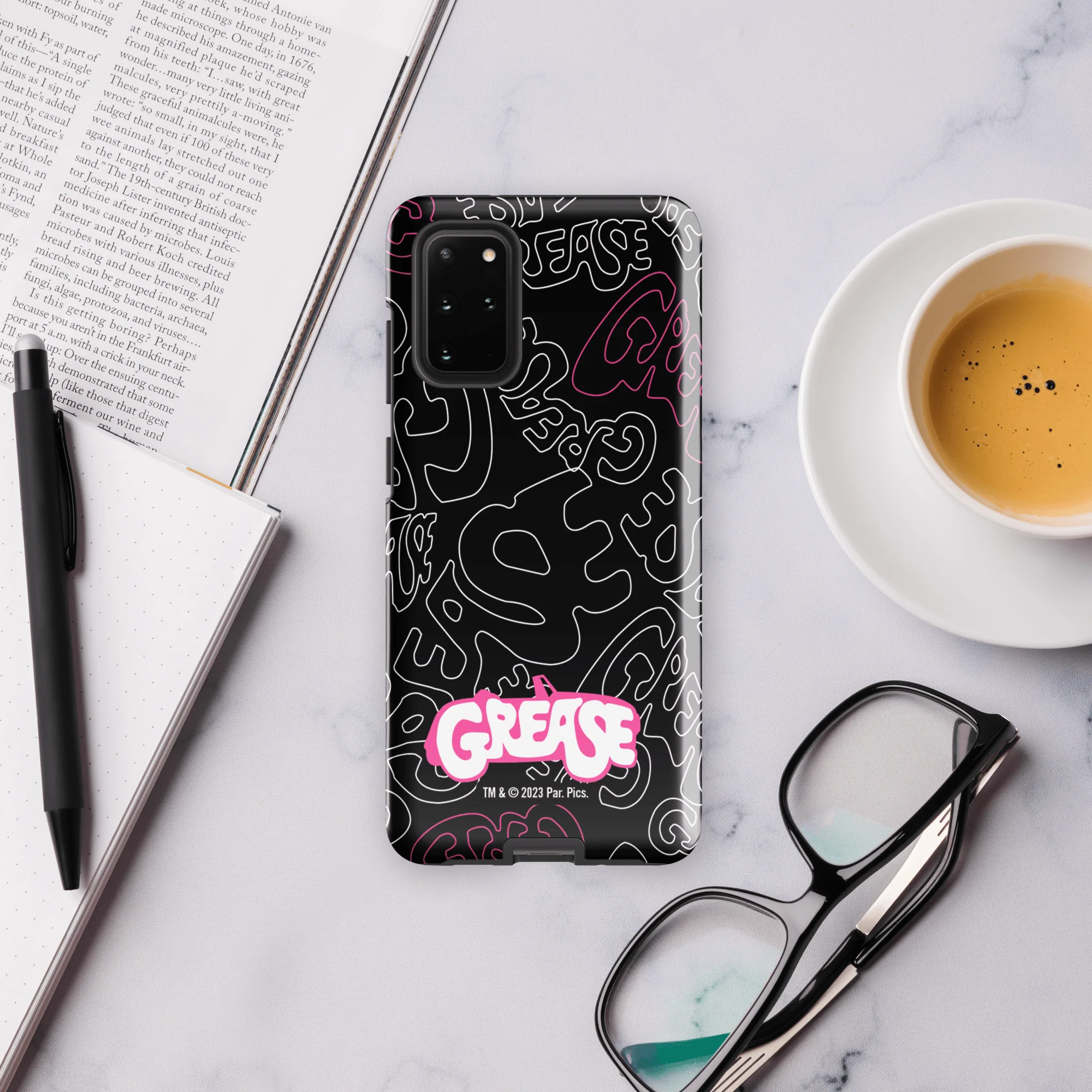 Grease Pattern Tough Phone Case - Samsung - Image 9