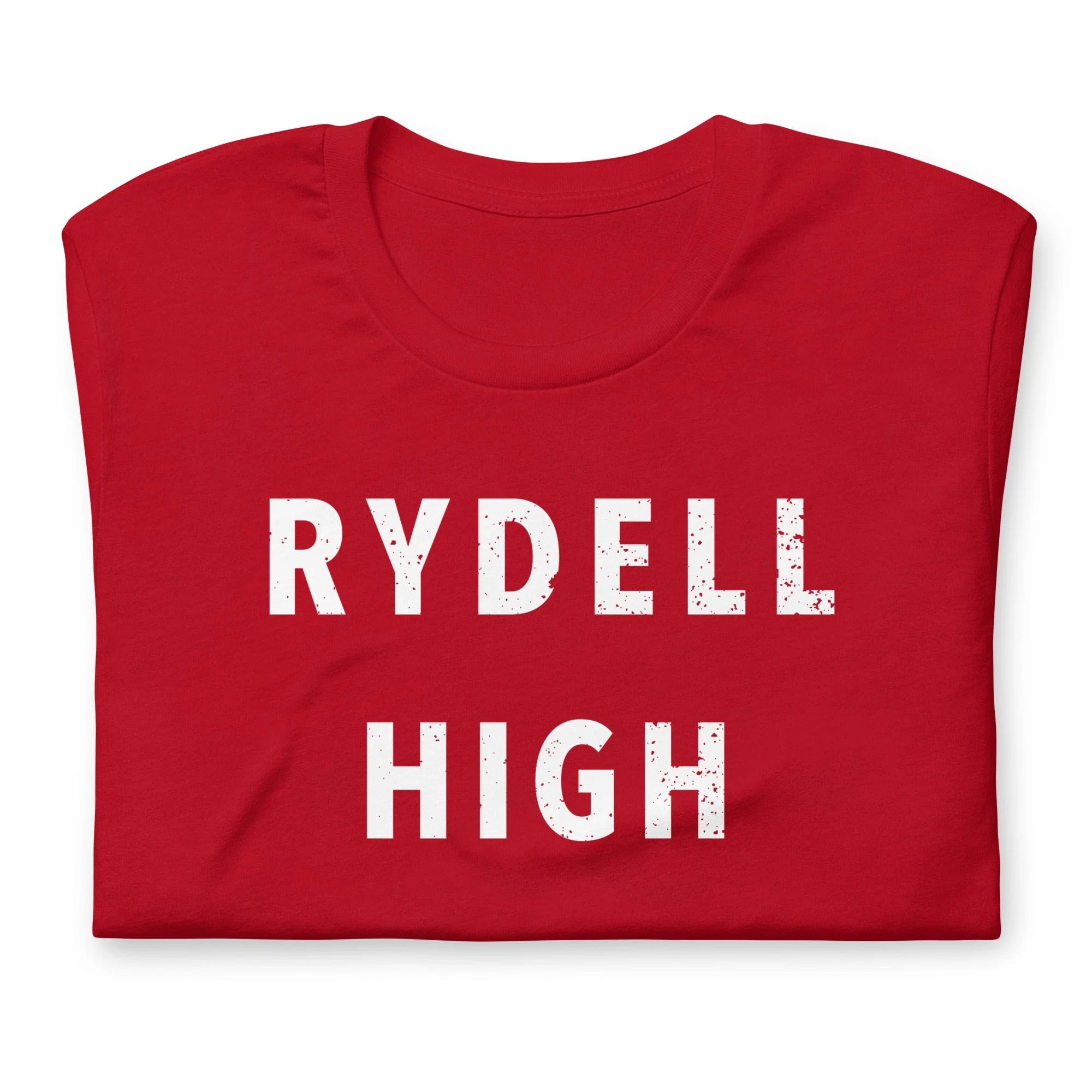 Grease Rydell High School Adult Short Sleeve T-Shirt - Image 2
