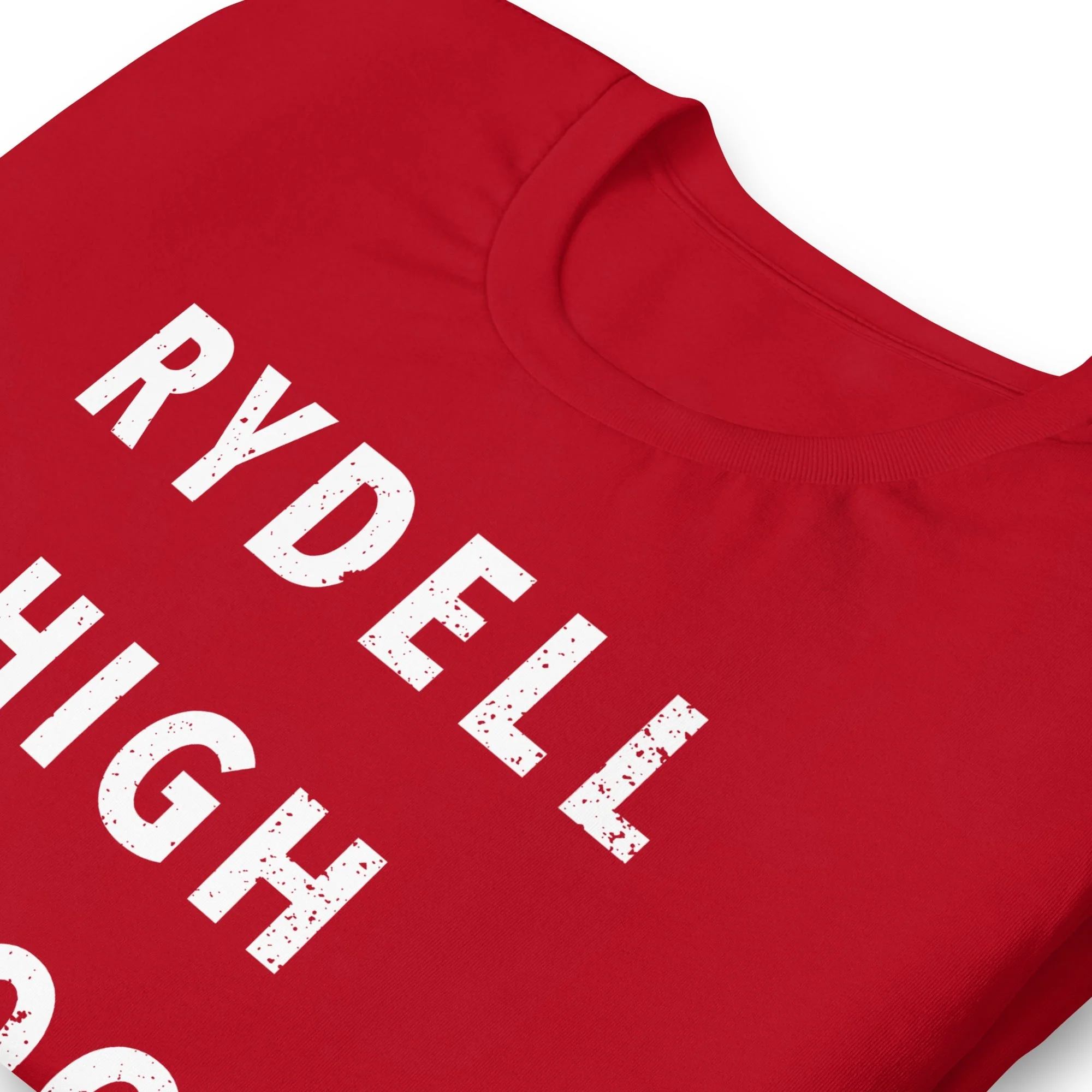 Grease Rydell High School Adult Short Sleeve T-Shirt - Image 3