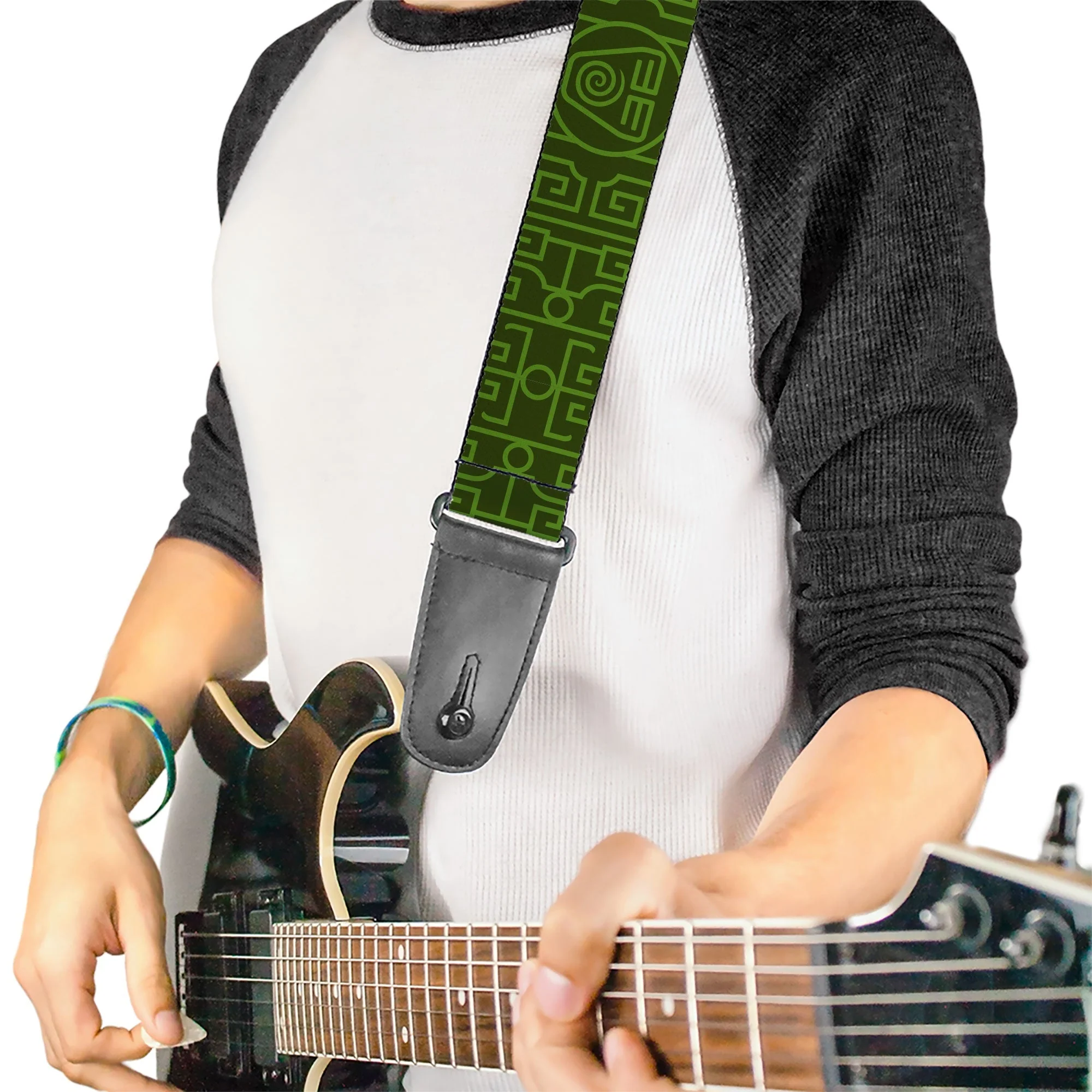 Avatar: The Last Airbender Earth Element Guitar Strap - Image 2