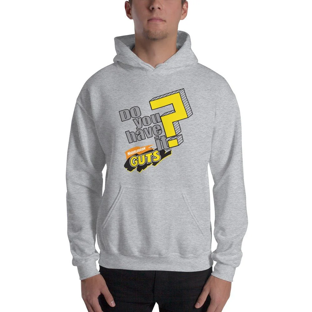 Guts Do You Have Hooded Sweatshirt - Image 5
