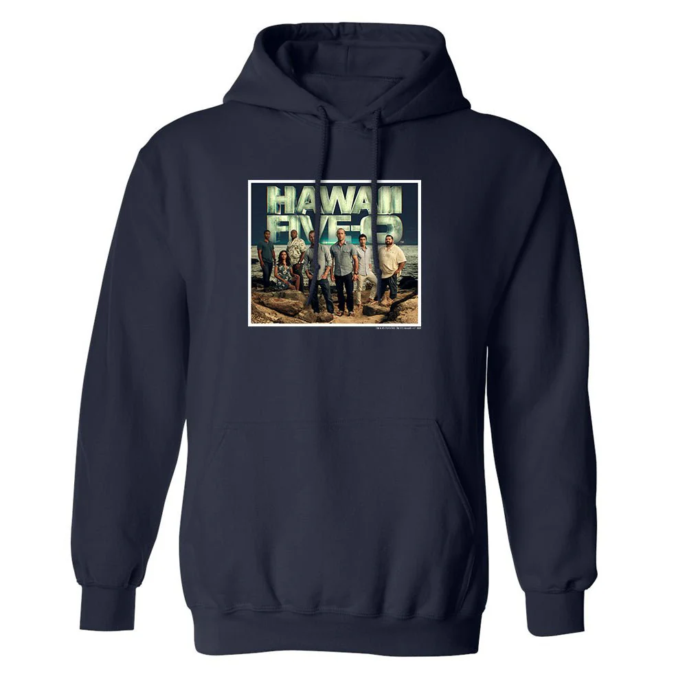 Hawaii Five-0 Cast Fleece Hooded Sweatshirt - Image 2