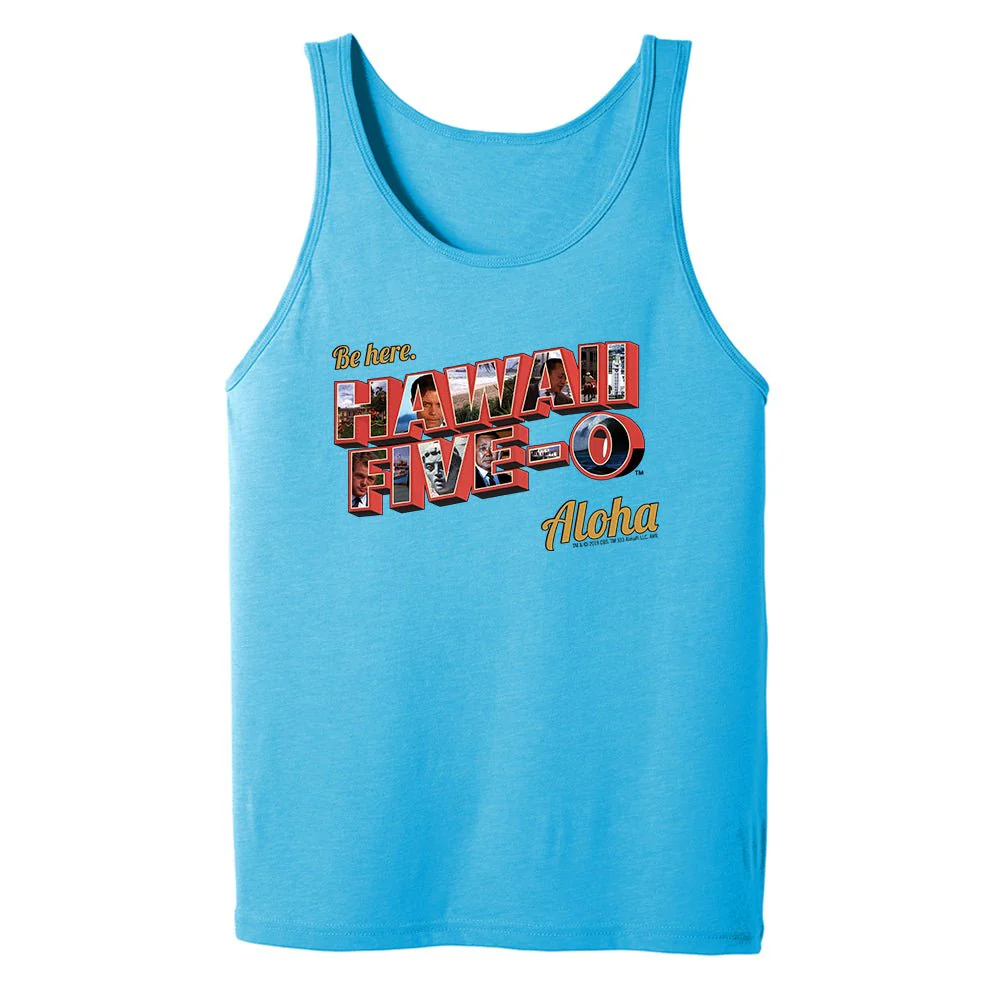 Hawaii Five-0 HI50-Aloha Adult Tank Top