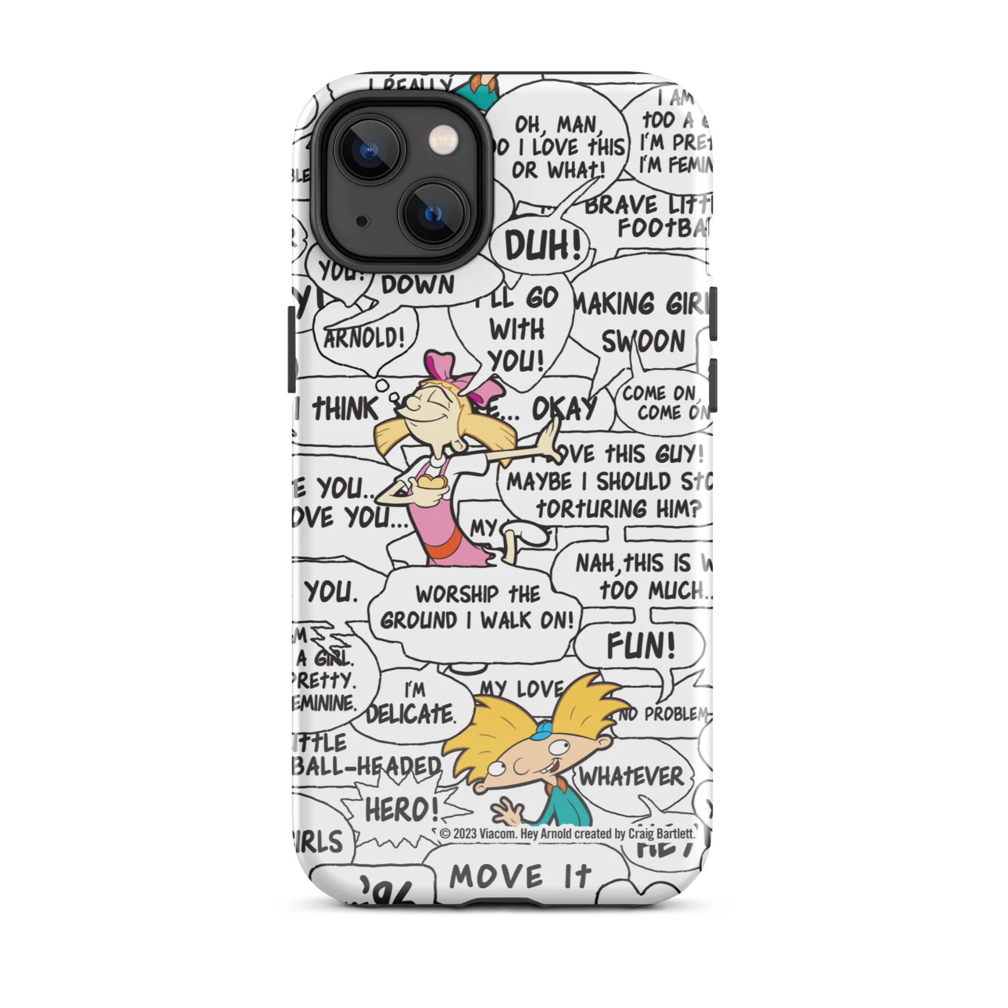 Hey Arnold! Comic Tough Phone Case - iPhone - Image 27